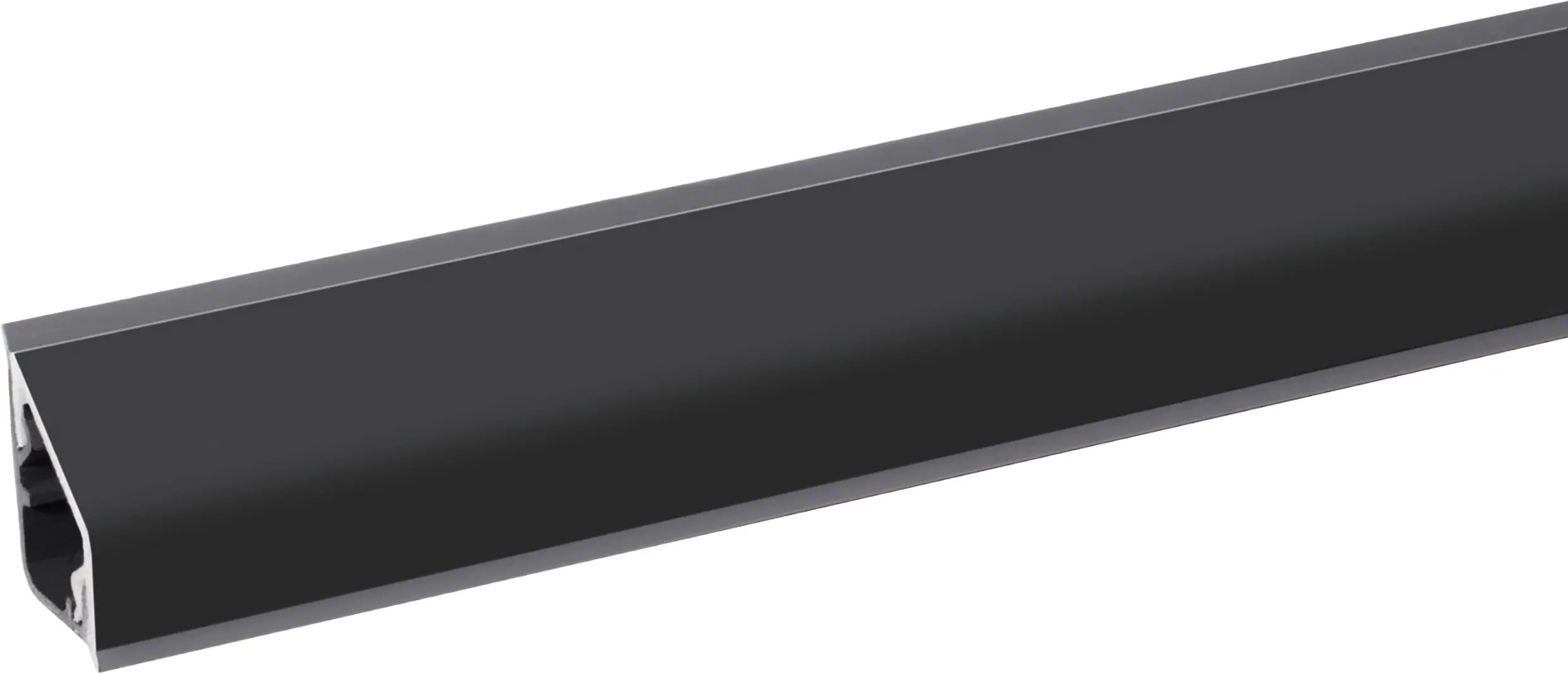 Kaindl Wandanschlusssystem 300 x 2,4 cm schwarz