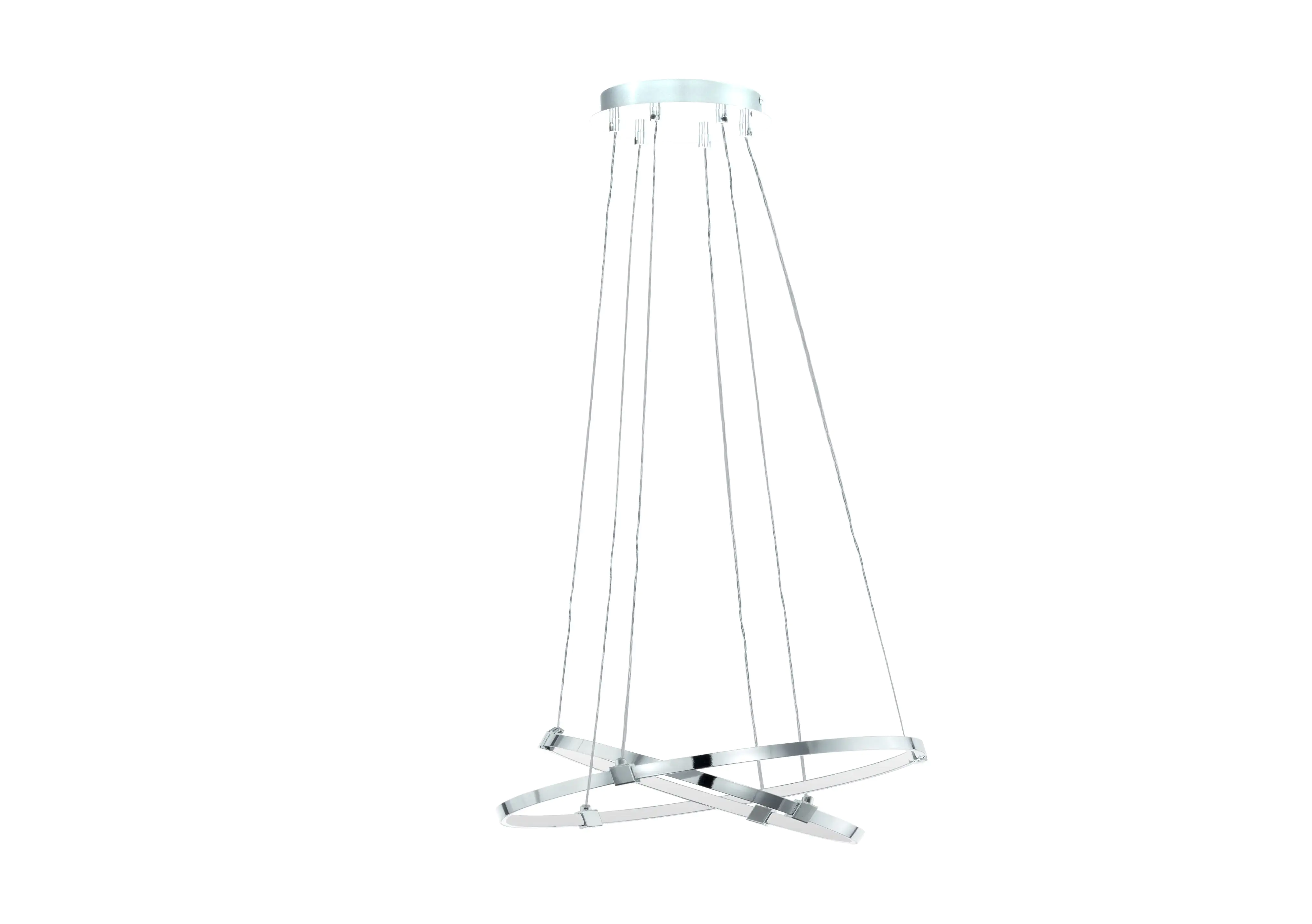 Eglo Led Pendelleuchte Nebreda chrom