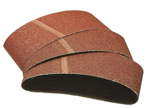 Wolfcraft Gewebeschleifbänder K40 80 ,120 75 x 533 mm 5 Stück