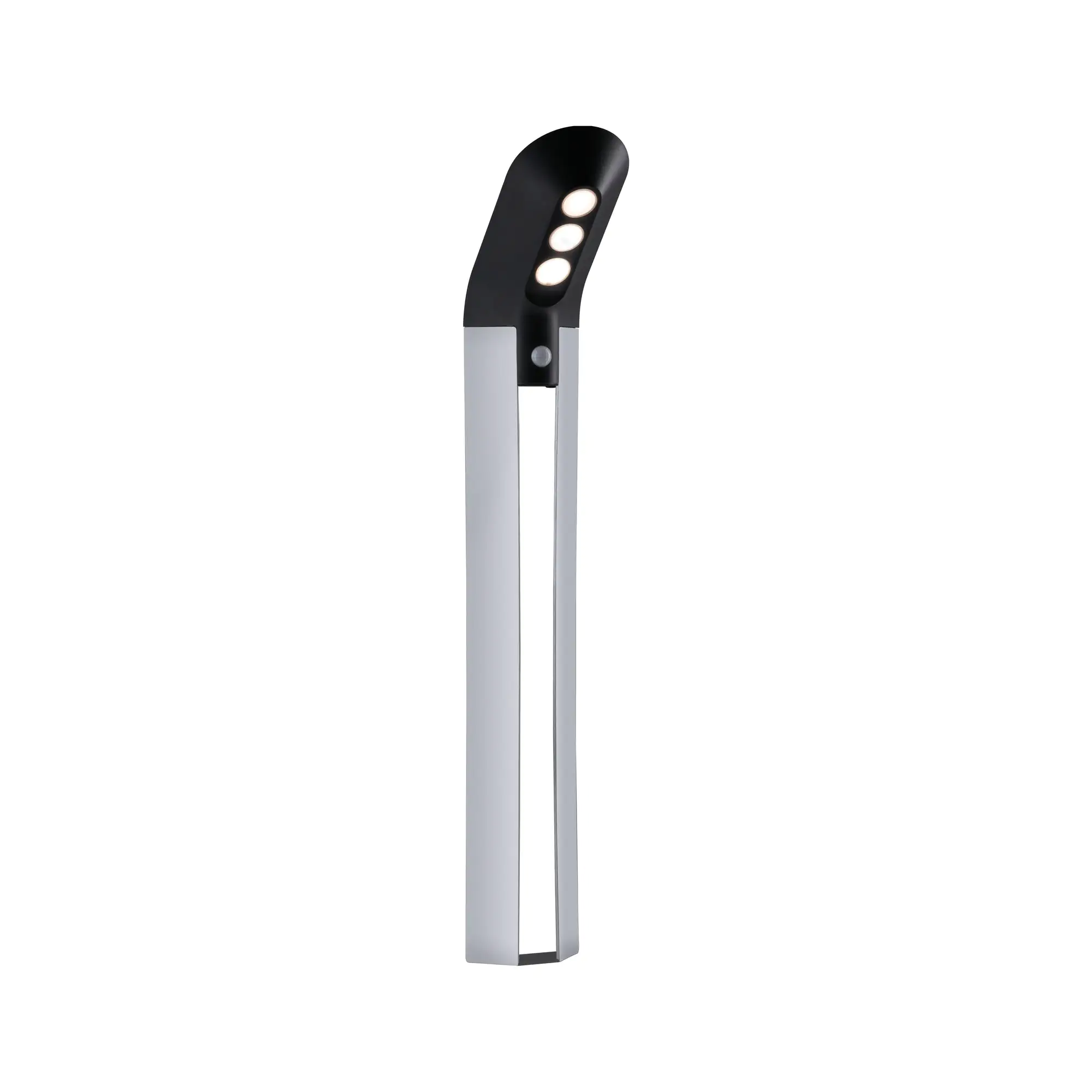 Paulmann LED Solar-Pollerleuchte Soley anthrazit warmweiß Bewegungsmelder