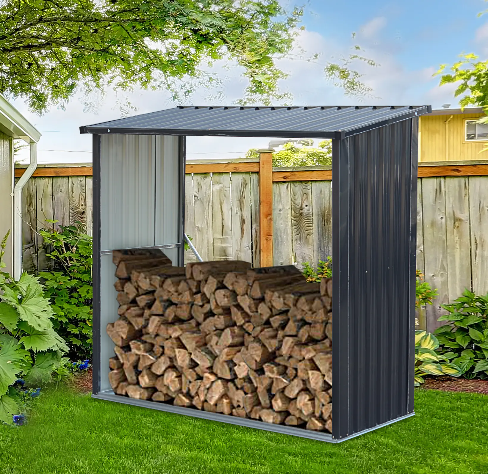 Tepro Kaminholzregal Wood Store 164 x 157 x 71 cm 