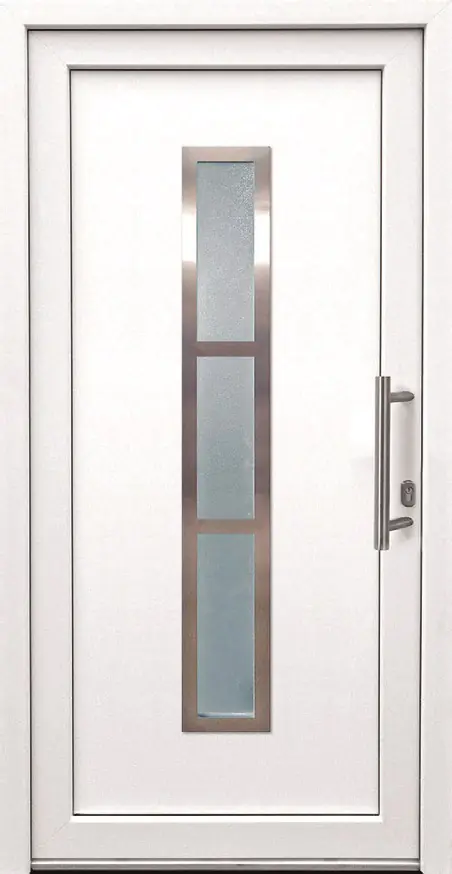 Panto Haustür Modell K014 DIN rechts weiß 110 x 210 cm