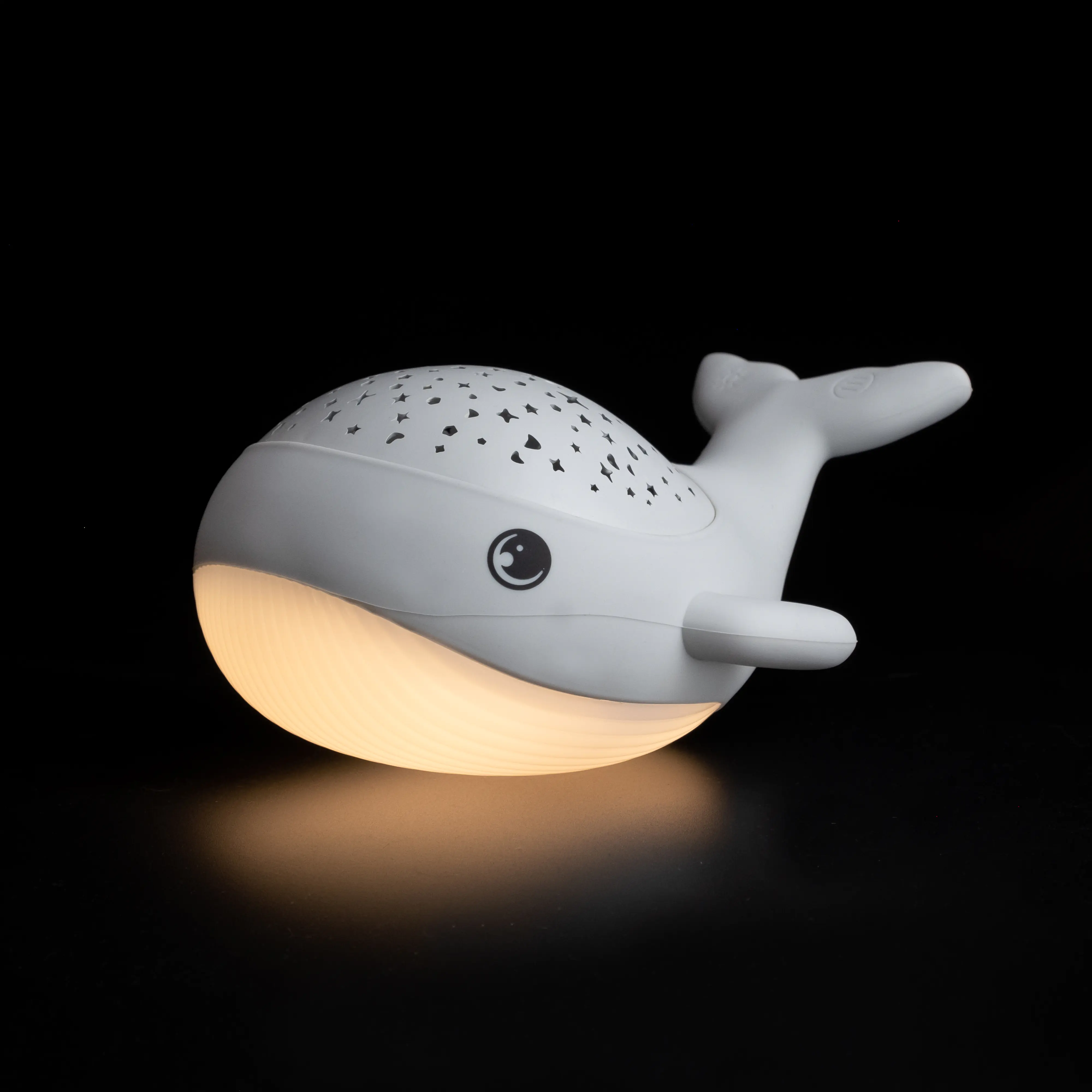 MegaLight LED Willy Whale Nachtlicht mit Sternprojektor und Akku
