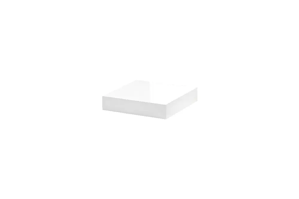Dolle Regalboden Big Boy 25 x 25 cm, 50 mm, hochglanz weiß