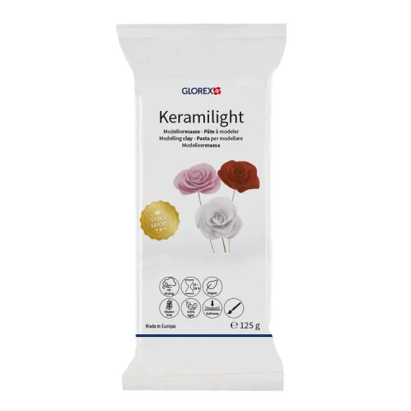Glorex Keramilight 125 g, weiß