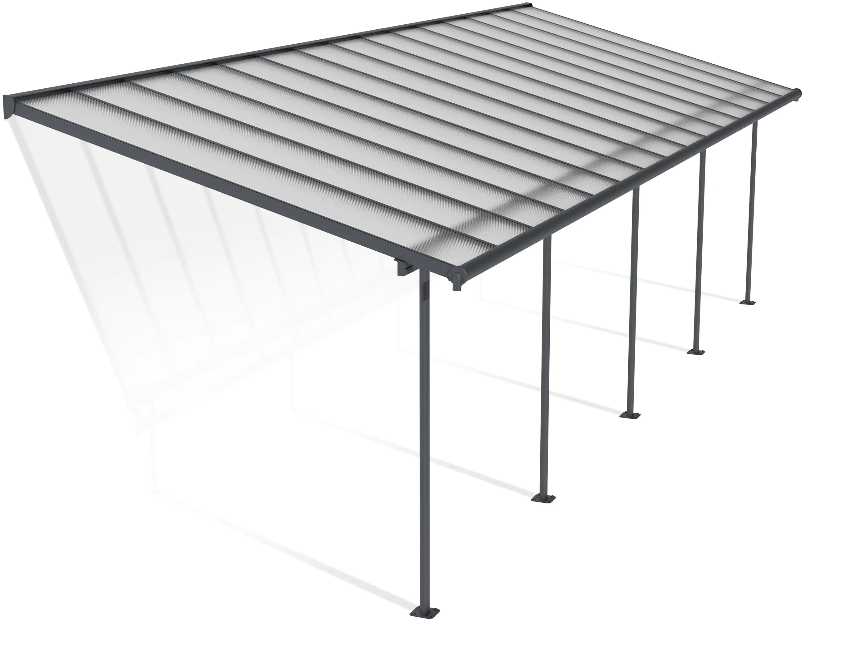 Canopia Terrassenüberdachung Sierra  924 x 295 cm anthrazit