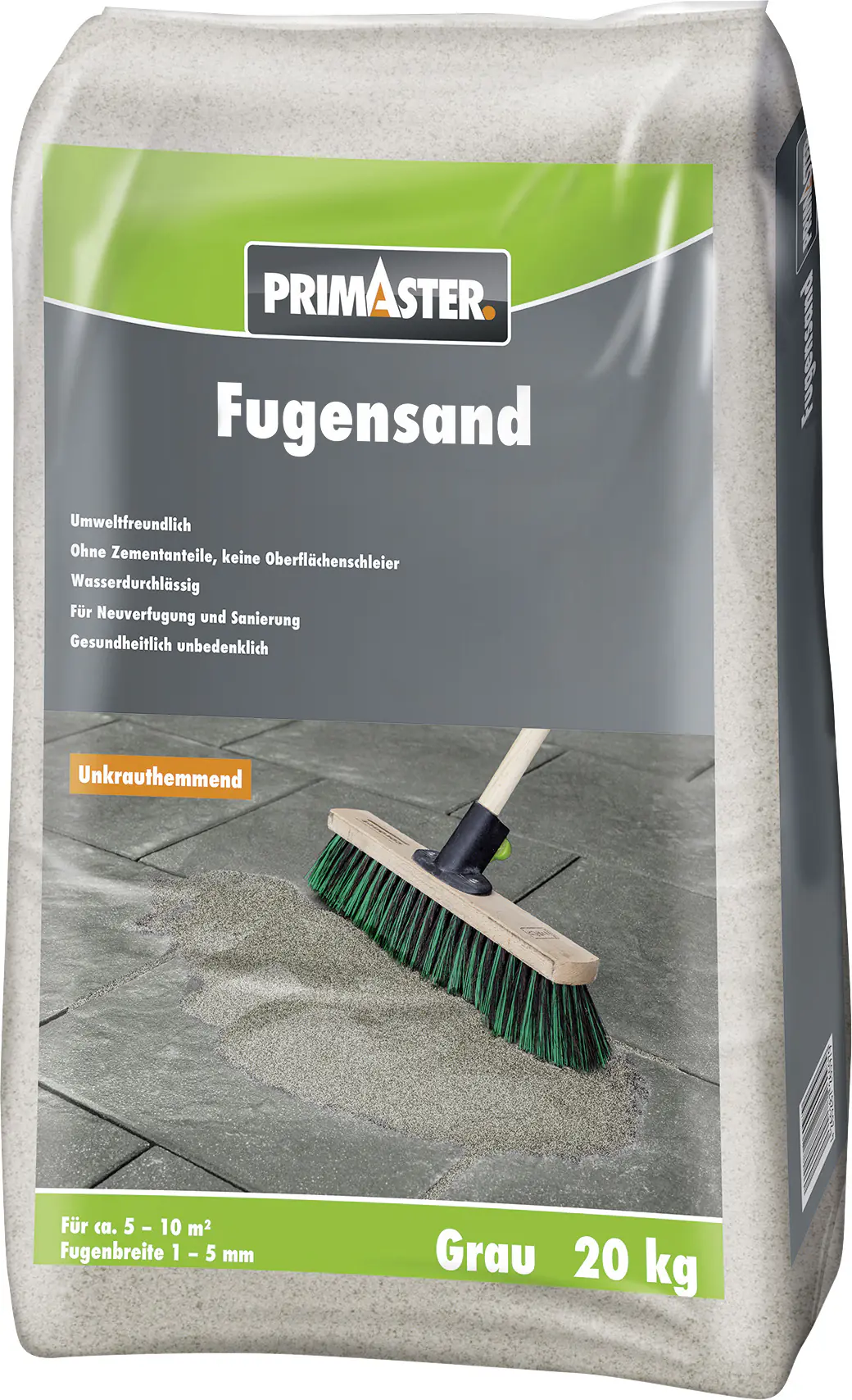 Primaster Fugensand unkrauthemmend 20 kg grau