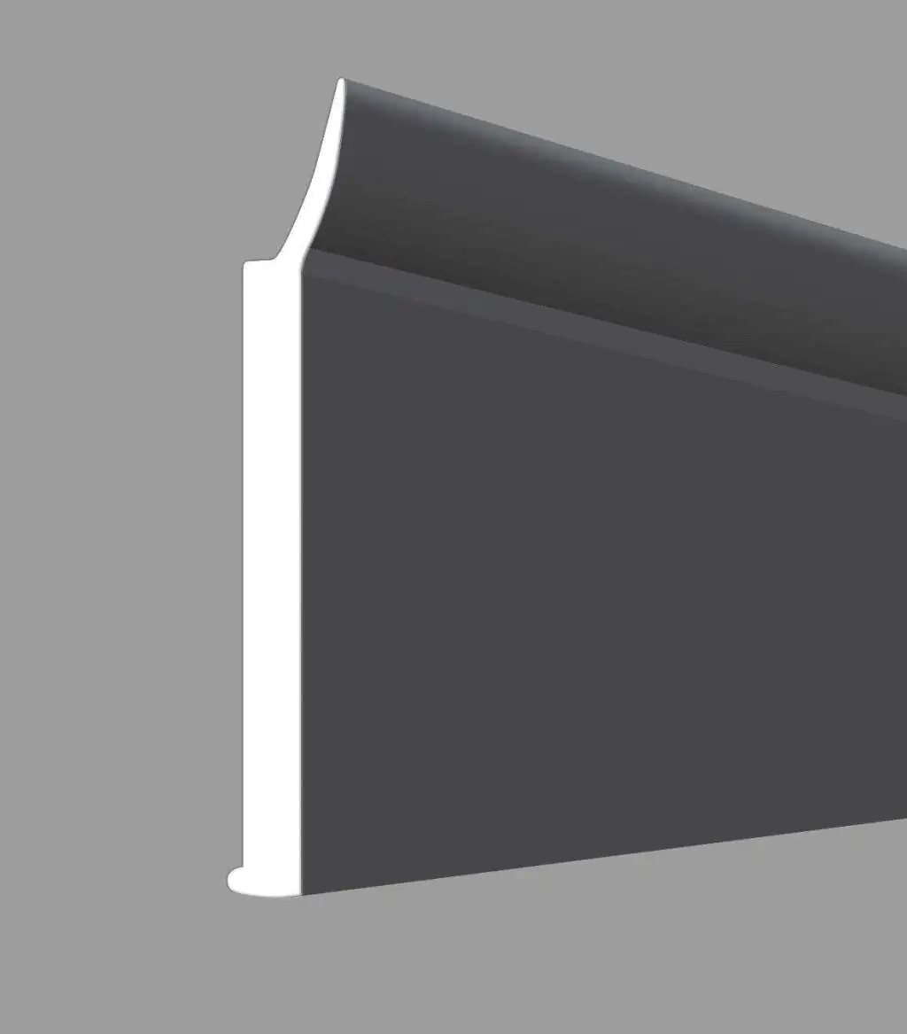 Flachprofil mit Dichtlippe 220 x 3 x 0,3 cm titan
