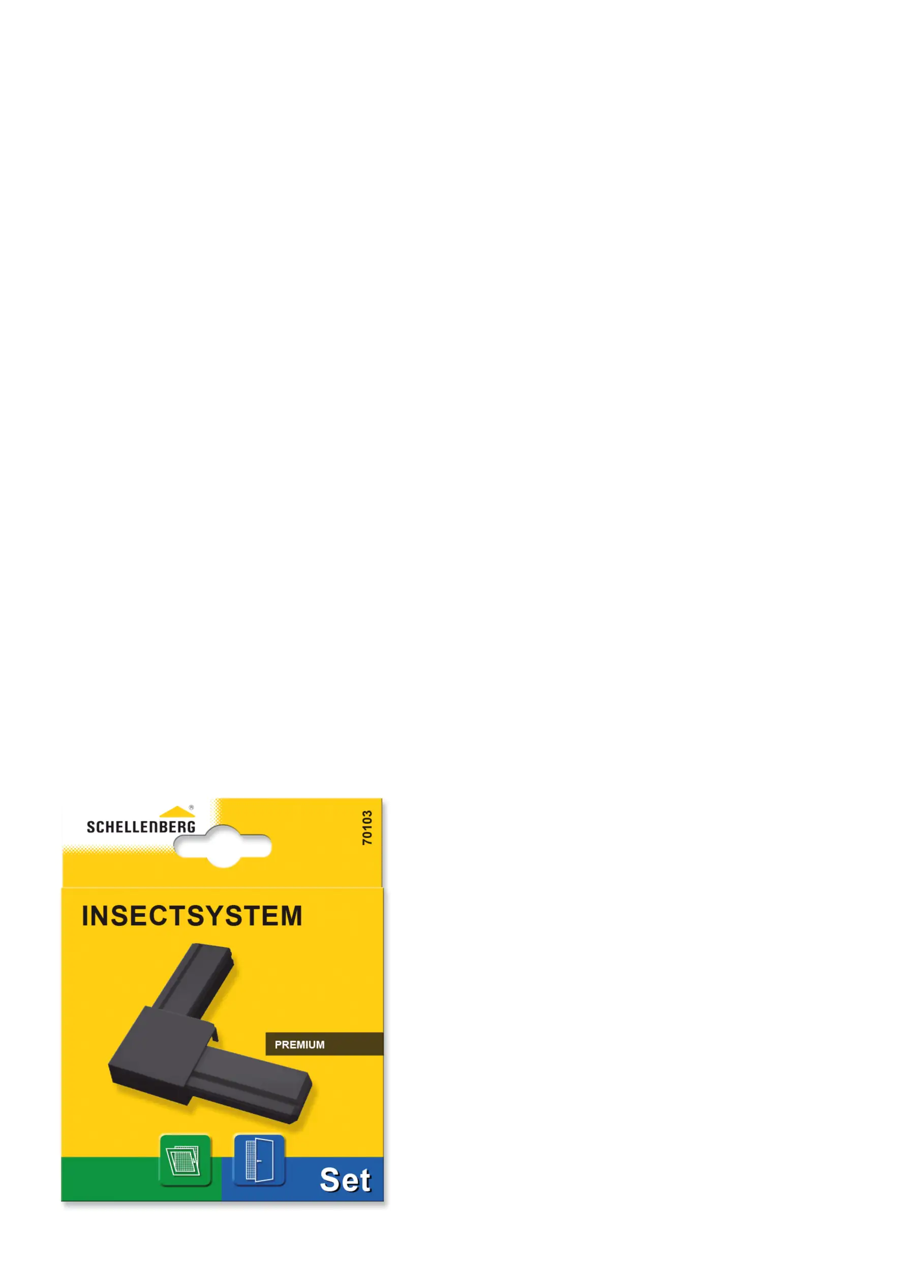 Schellenberg Eckverbinder-Set PREMIUM anthrazit