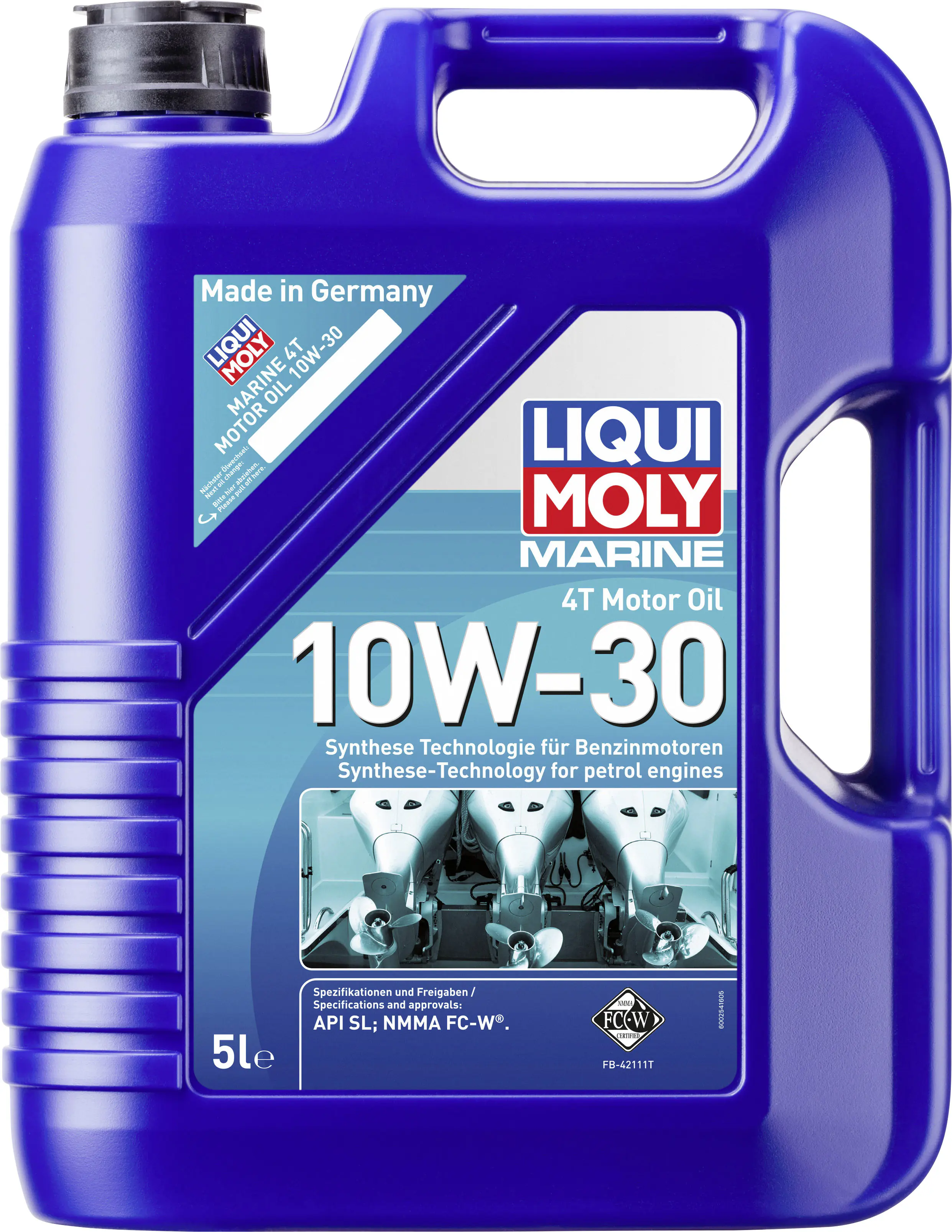 Liqui Moly 4-Takt Marine Motoröl 10W-30 5 L