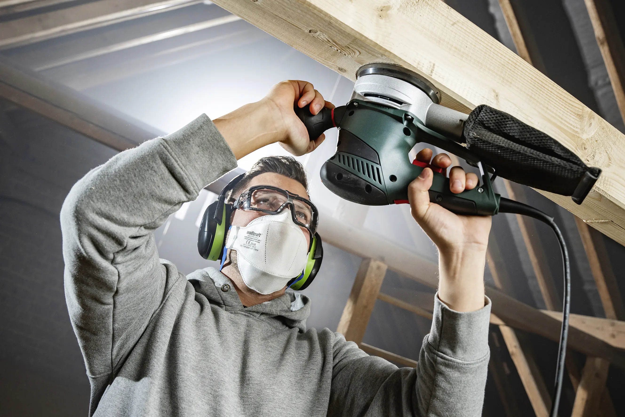 Wolfcraft Feinstaubmasken FFP2 2 Stück