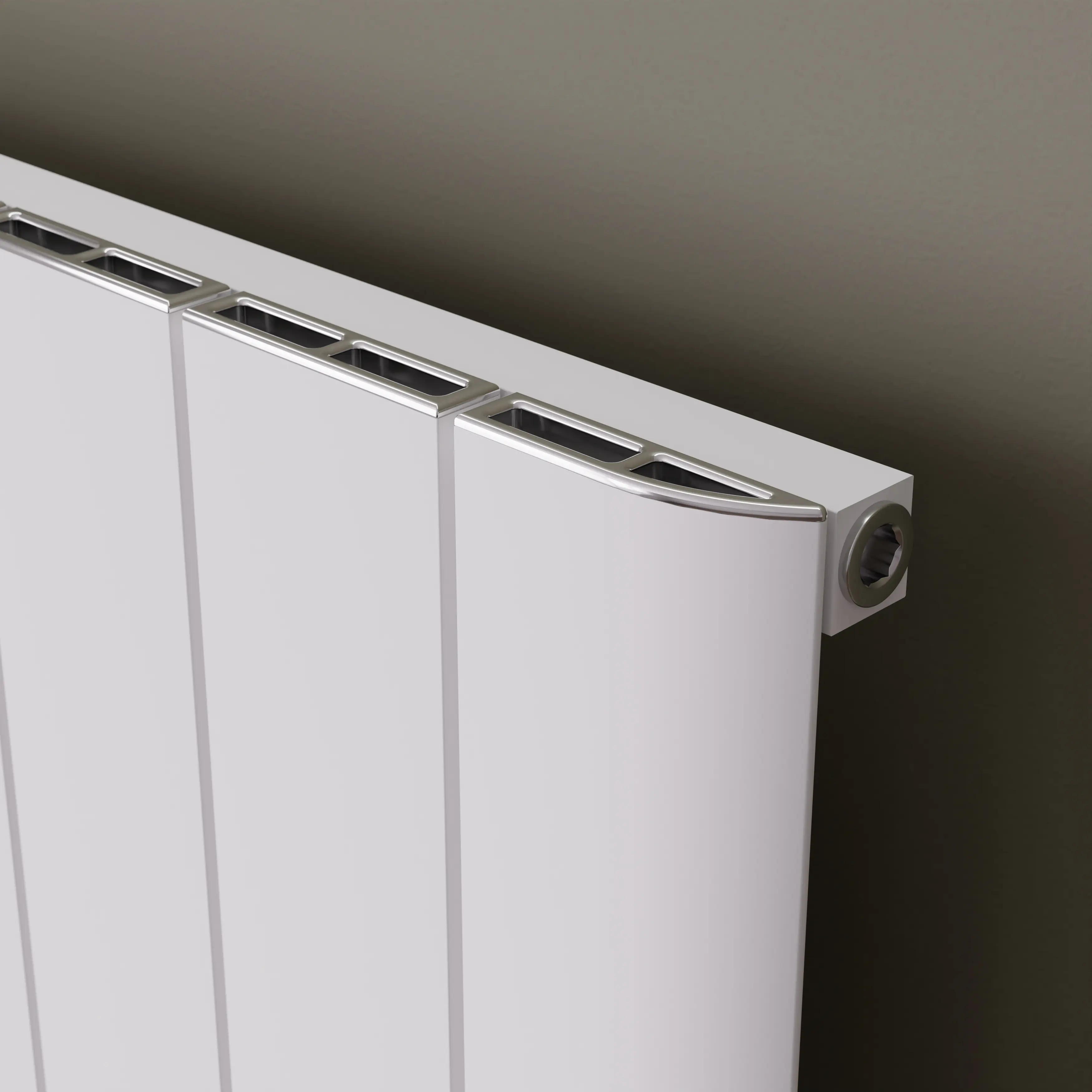 Ximax Design-Heizkörper Trigo 180 x 56,5 cm 1151 Watt weiß Struktur