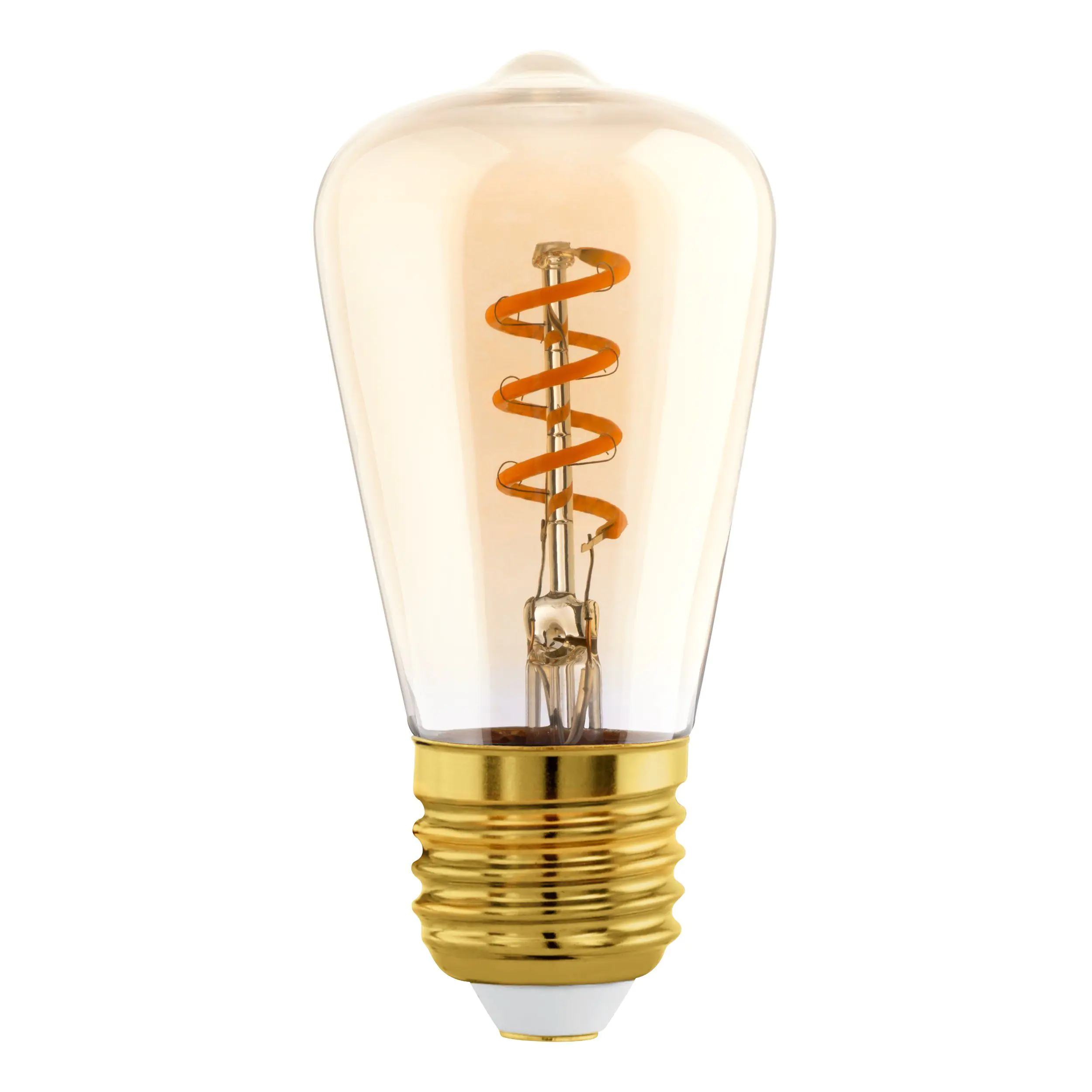 Eglo LED Leuchtmittel Edison ST64 E27 4W amber dim