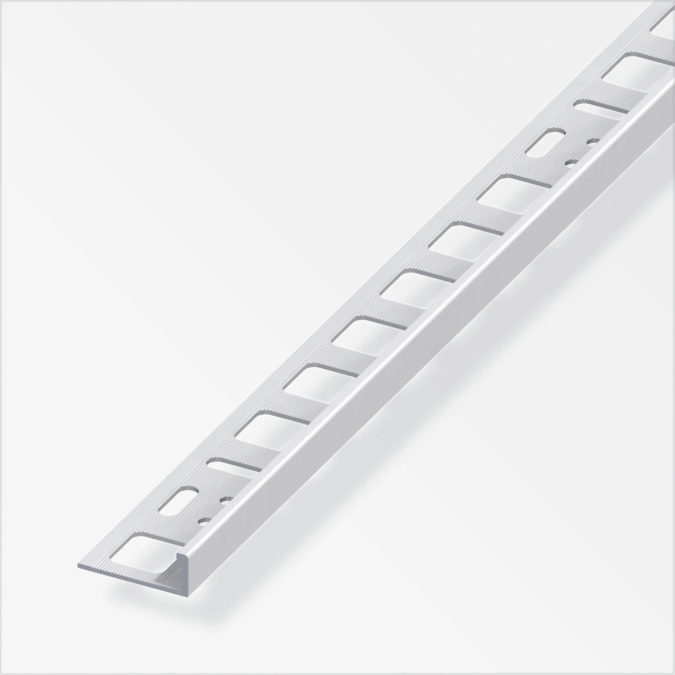 alfer Winkelprofil Aluminium eloxiert silber
