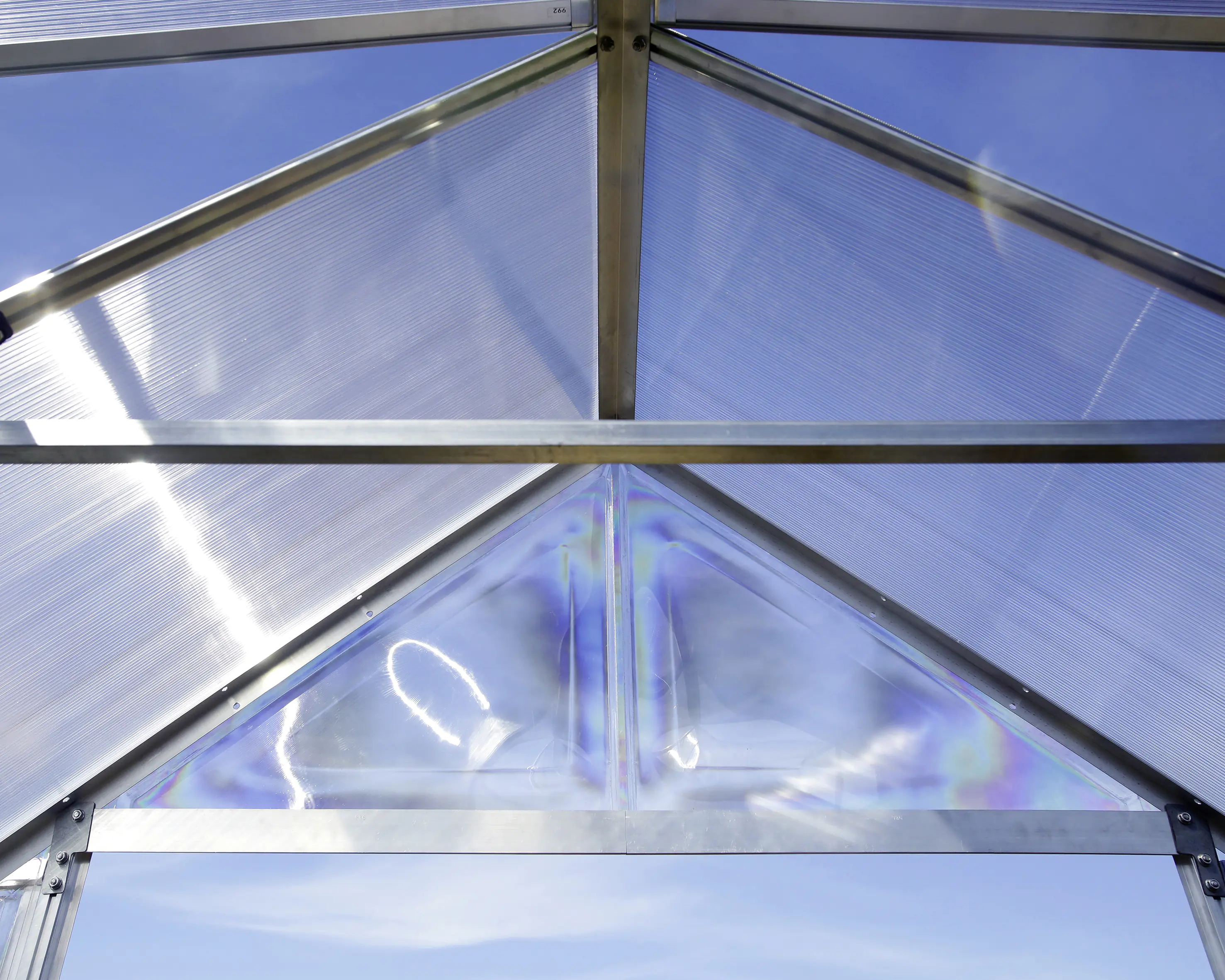 Canopia Gewächshaus Balance Alu silber 964 x 304 cm