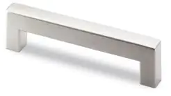 Hettich Möbelgriff Edelstahl 14,0 x 142,0 x 40,0 mm - 1 Stück