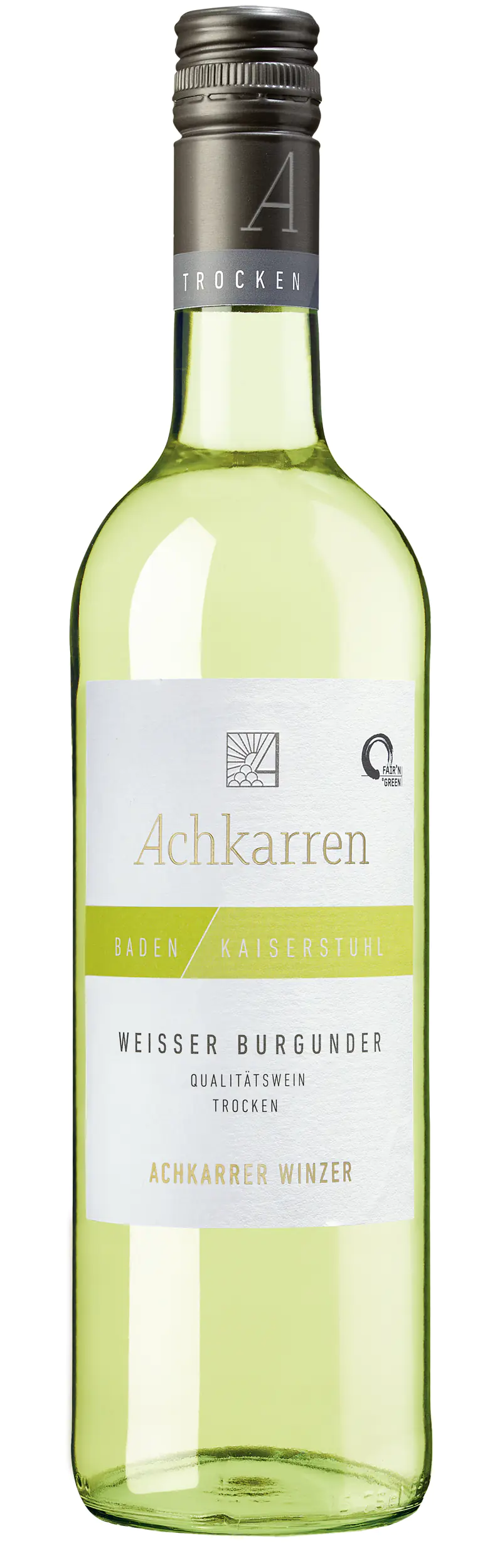 Achtkarrer Weißwein weißer Burgunder trocken Deutschland 0,75 L