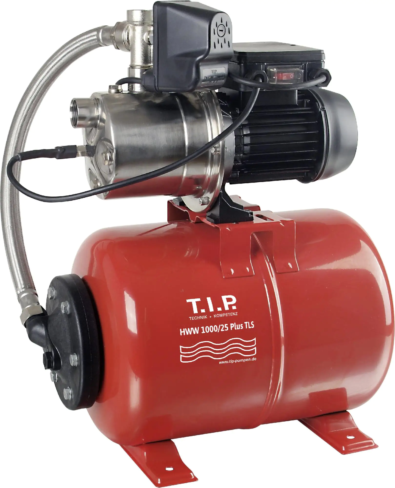 T.I.P. HausWasserWerk HWW 1300/50 Plus TLS Fördermenge 4.200 l/h, 1.200 W