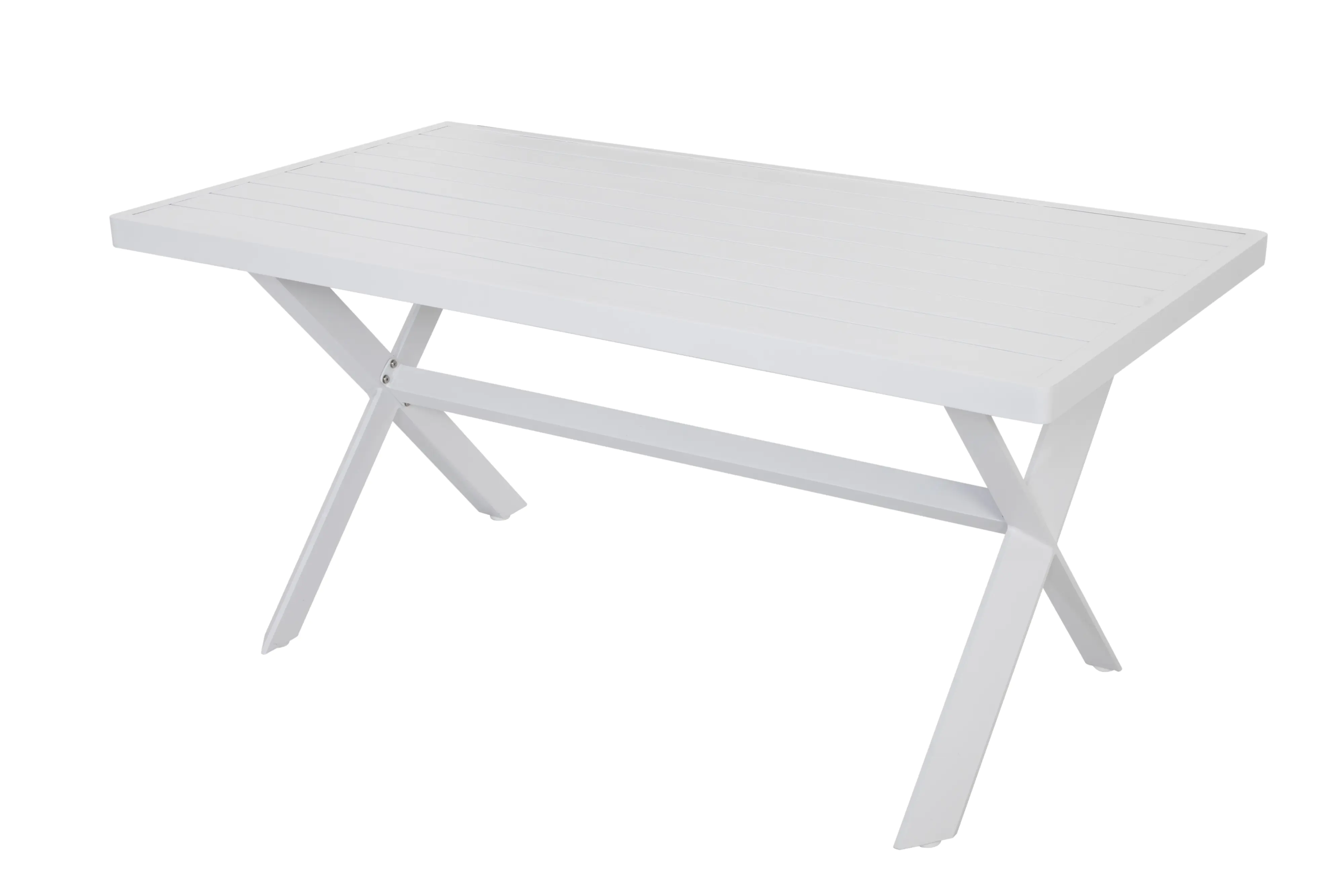 Primaster Garten-Essgruppe Santorini 6 Personen Aluminium/Seil