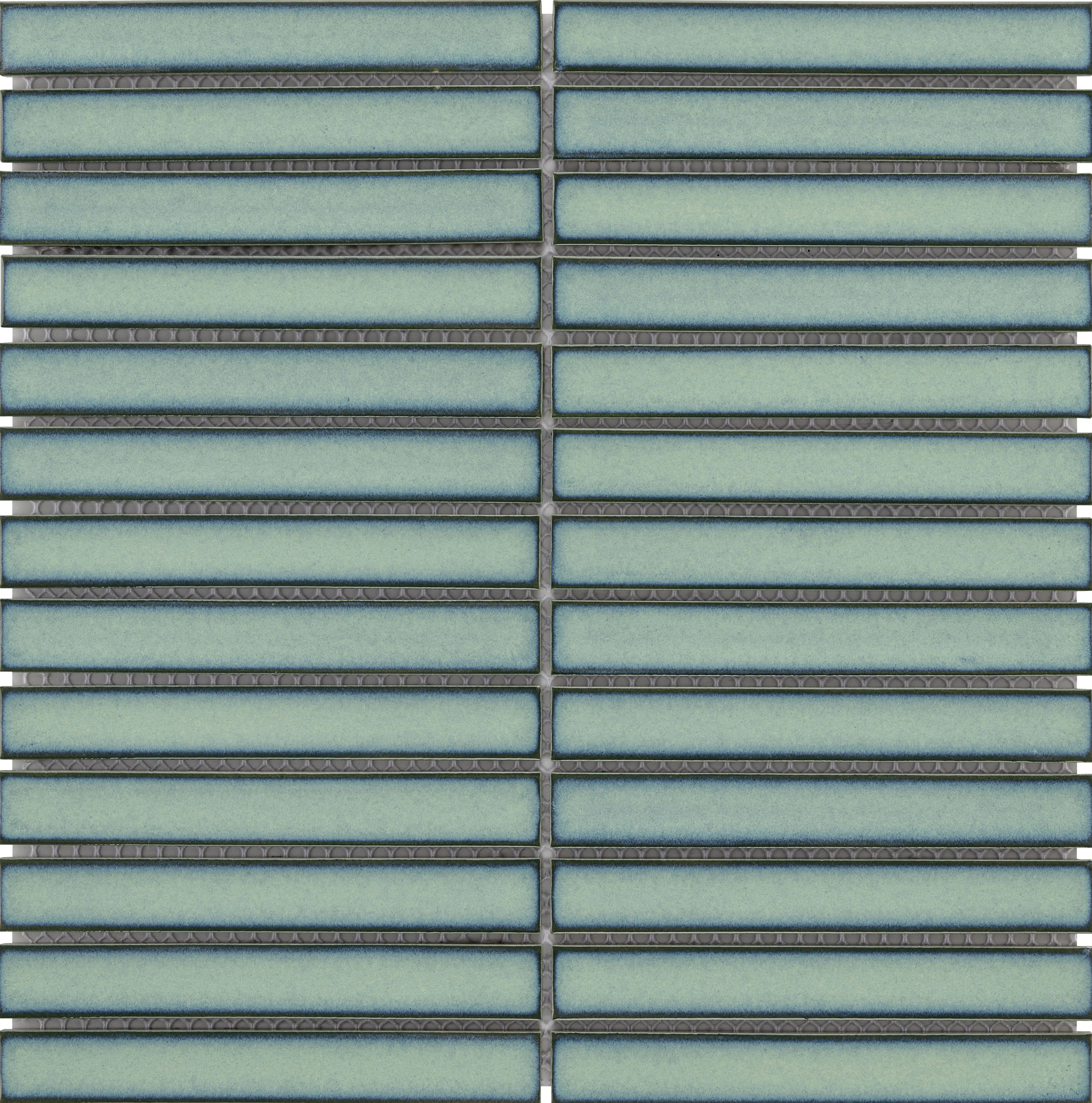 KNG Mosaikfliese Sticks 29,6 x 29,9 cm türkis 