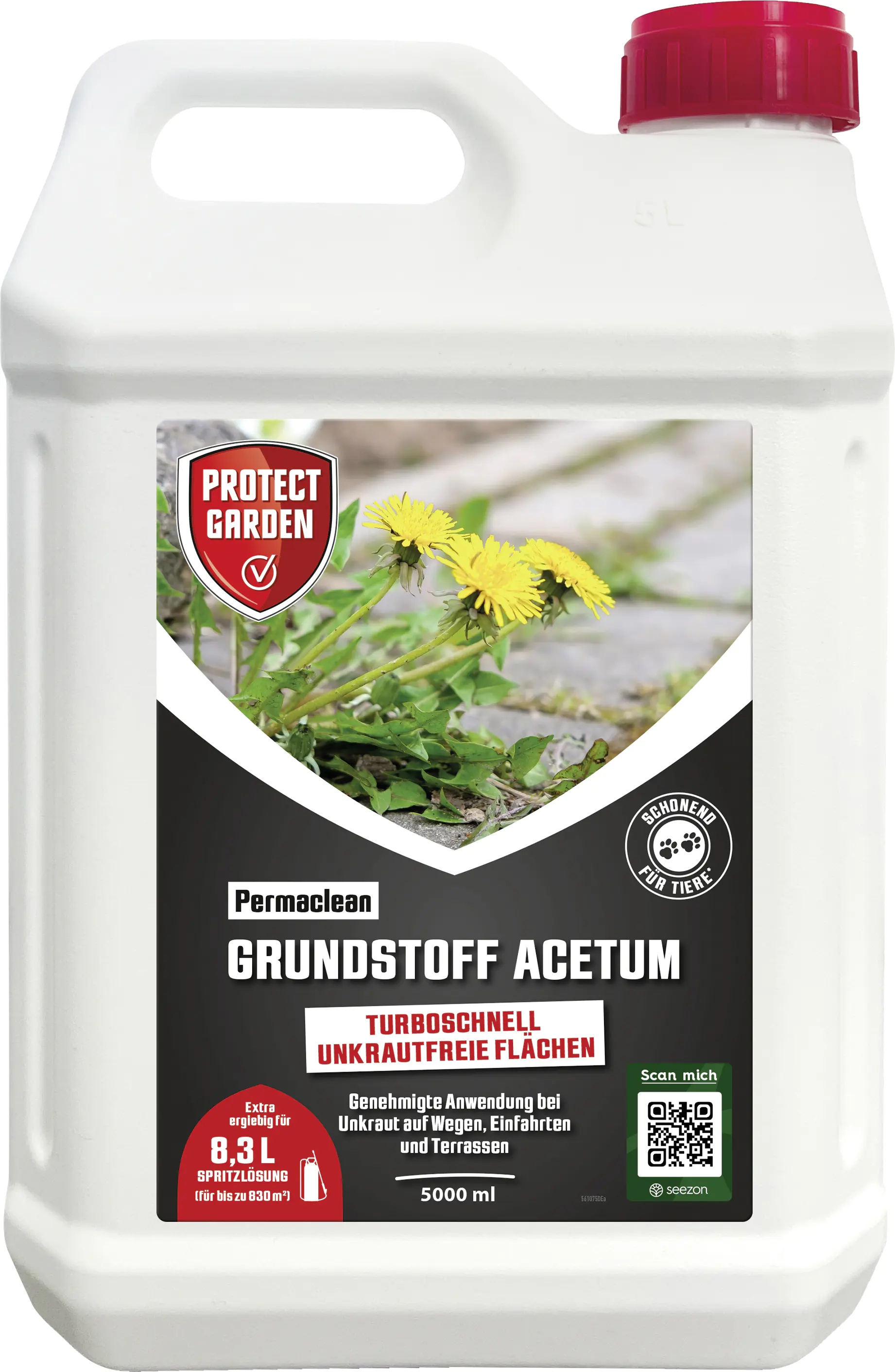 Protect Garden Permaclean Grundstoff Acetum 5 L