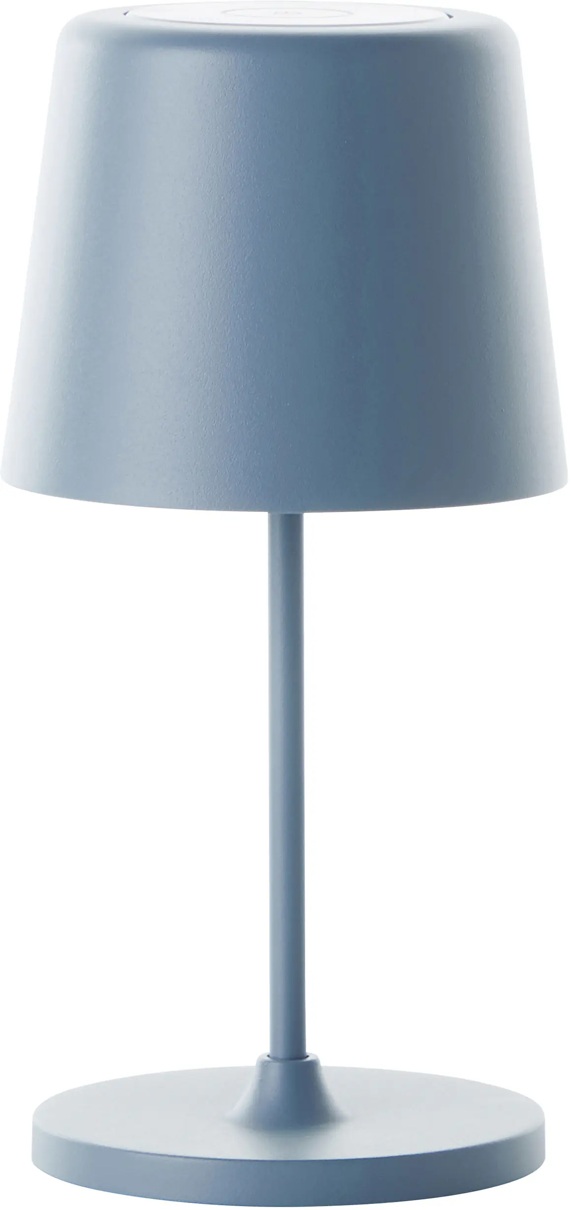 Brilliant LED Akku-Tischlampe Kaami 37 cm dimmbar USB-Kabel blau warmweiß