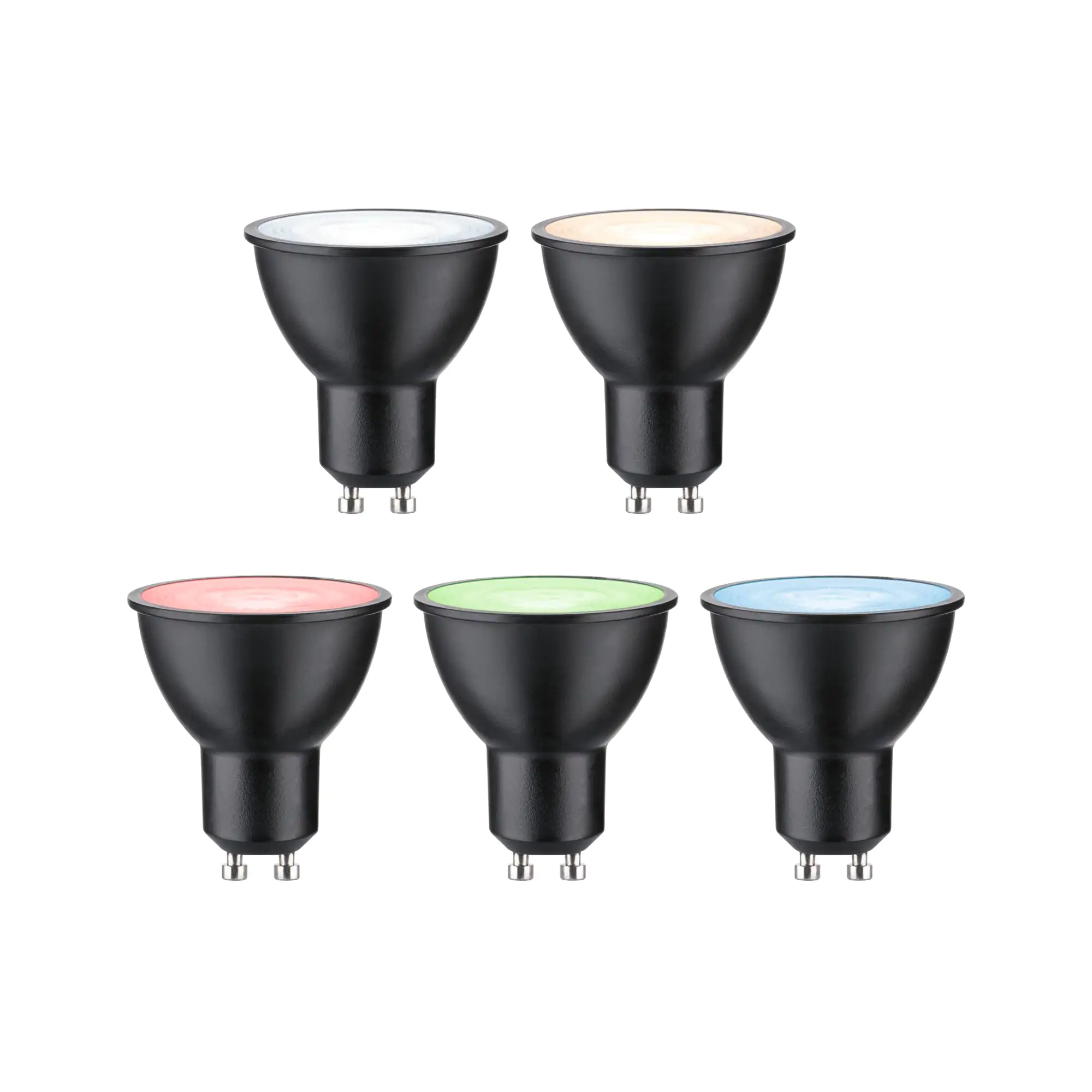 Paulmann LED Reflektor ZigBee schwarz GU10 4,8 W RGBW