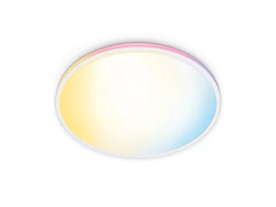 WIZ LED-Deckenleuchte Rune 40 x 4,5 cm 21W warmweiß bis kaltweiß smart weiß