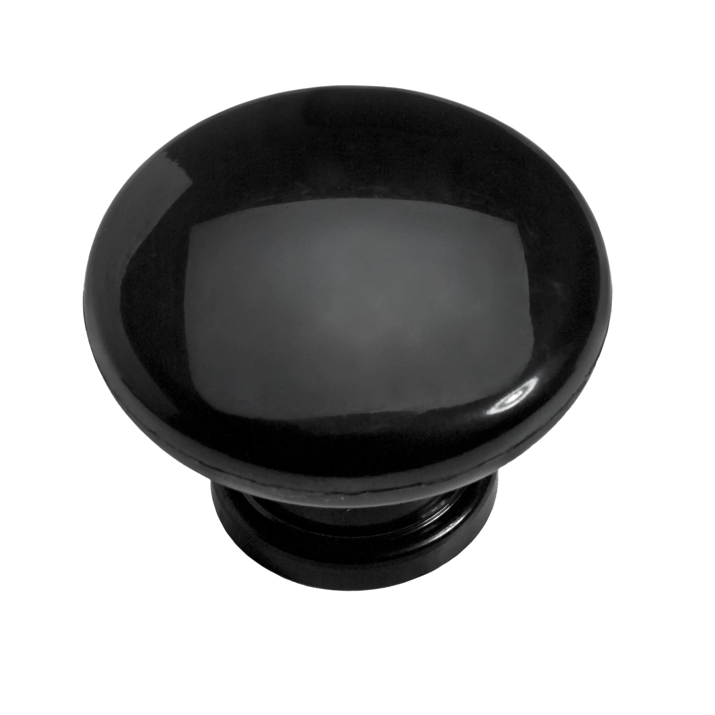 Hettich Möbelknopf Kunststoff schwarz Ø 40,0 mm - 1 Stück