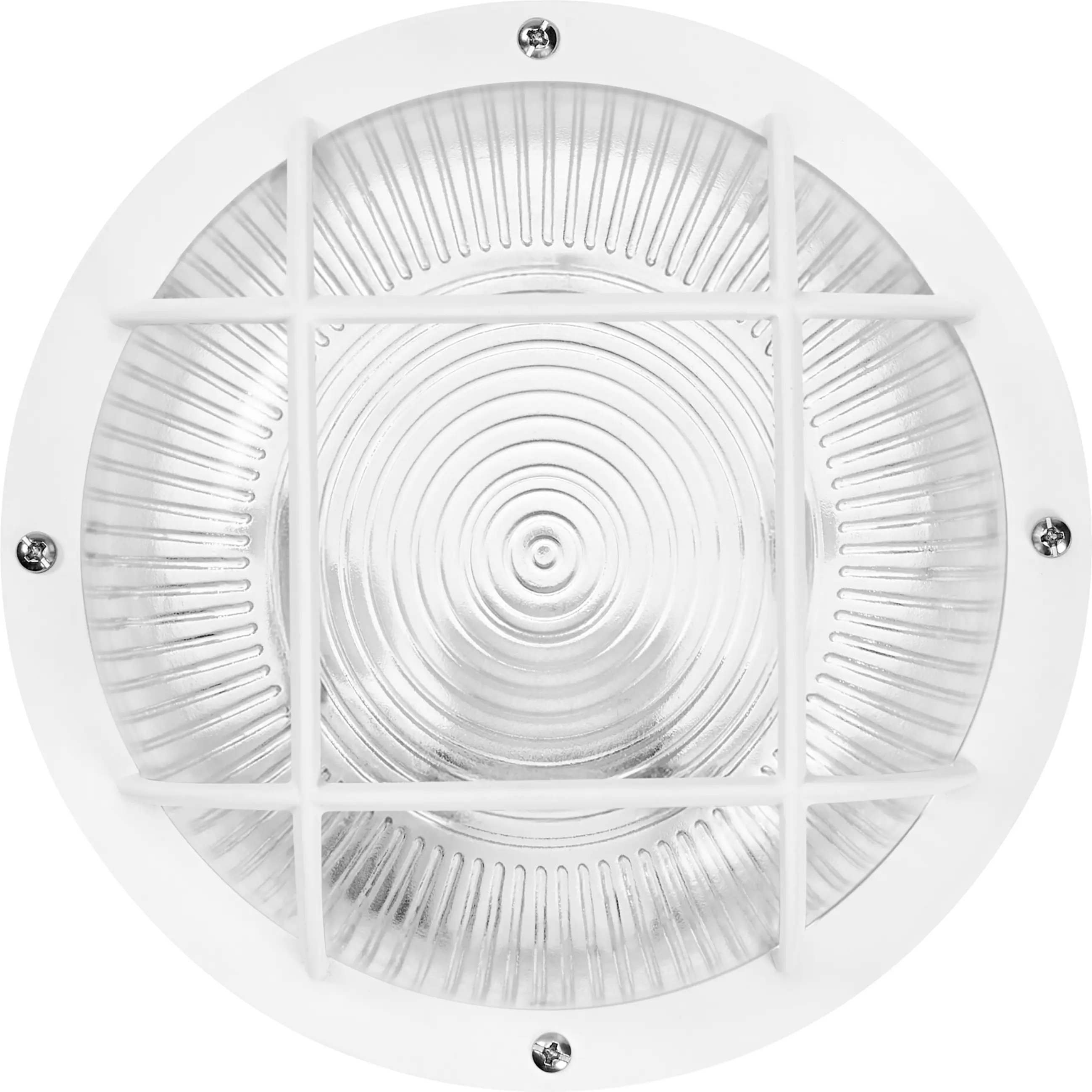 Osram LED Wandleuchte Bulkhead Essential Round E27 weiß