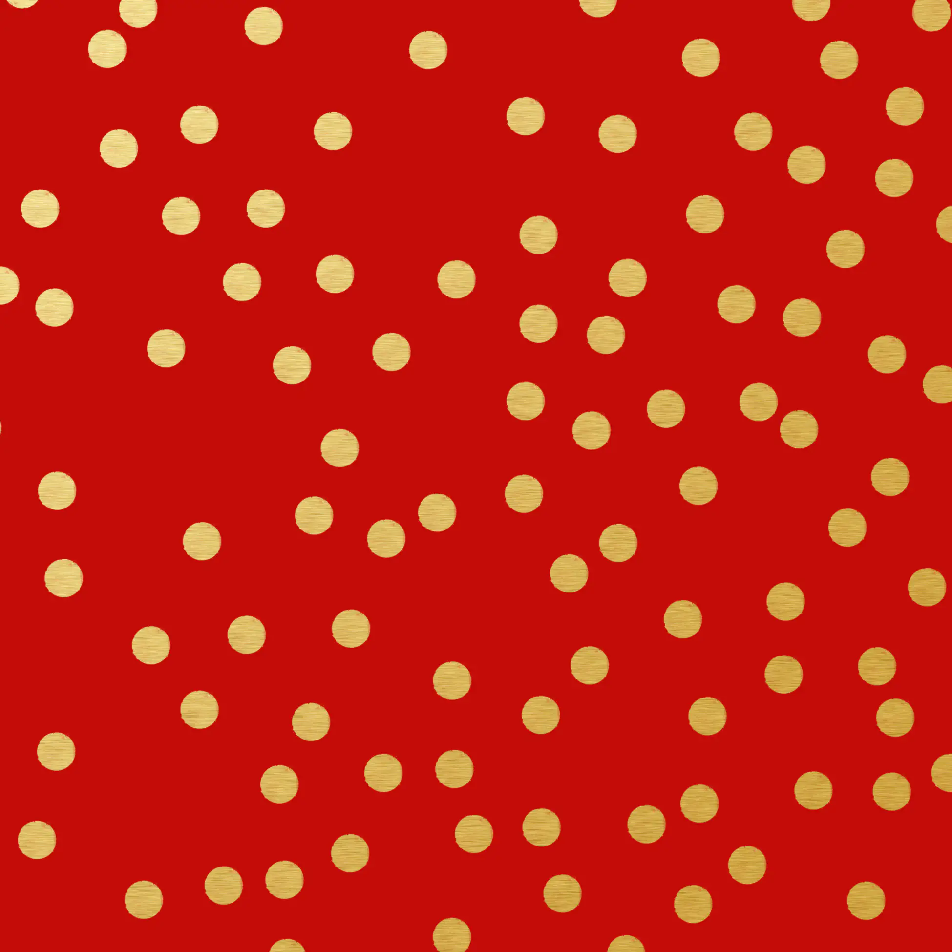 Braun & Company Servietten Motiv Avantgarde Golden Dots rot 33 x 33 cm - 20er Pack