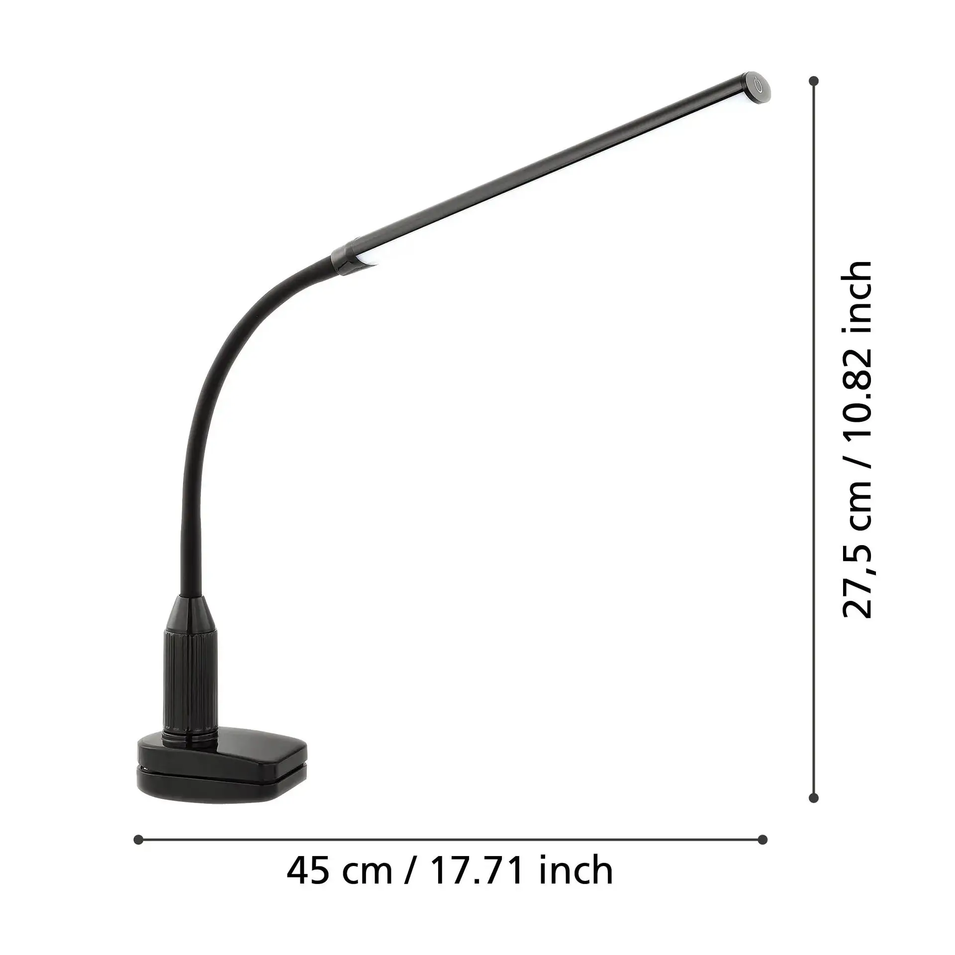 Eglo LED Klemmleuchte Laroa 4,2W schwarz neutralweiß