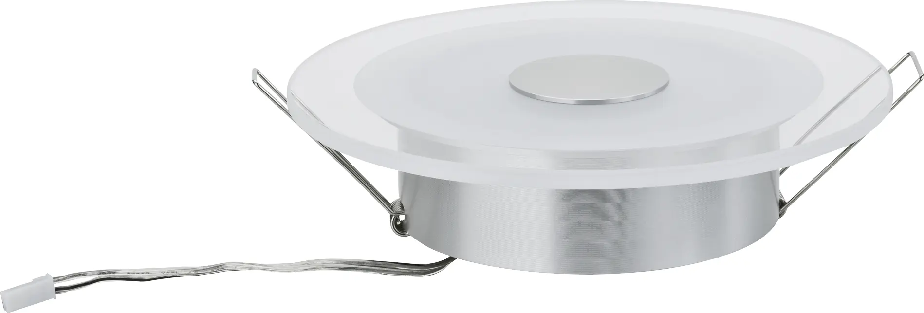 Paulmann LED Einbauleuchtenset Whirl alu satin rund 6 w 3er Set