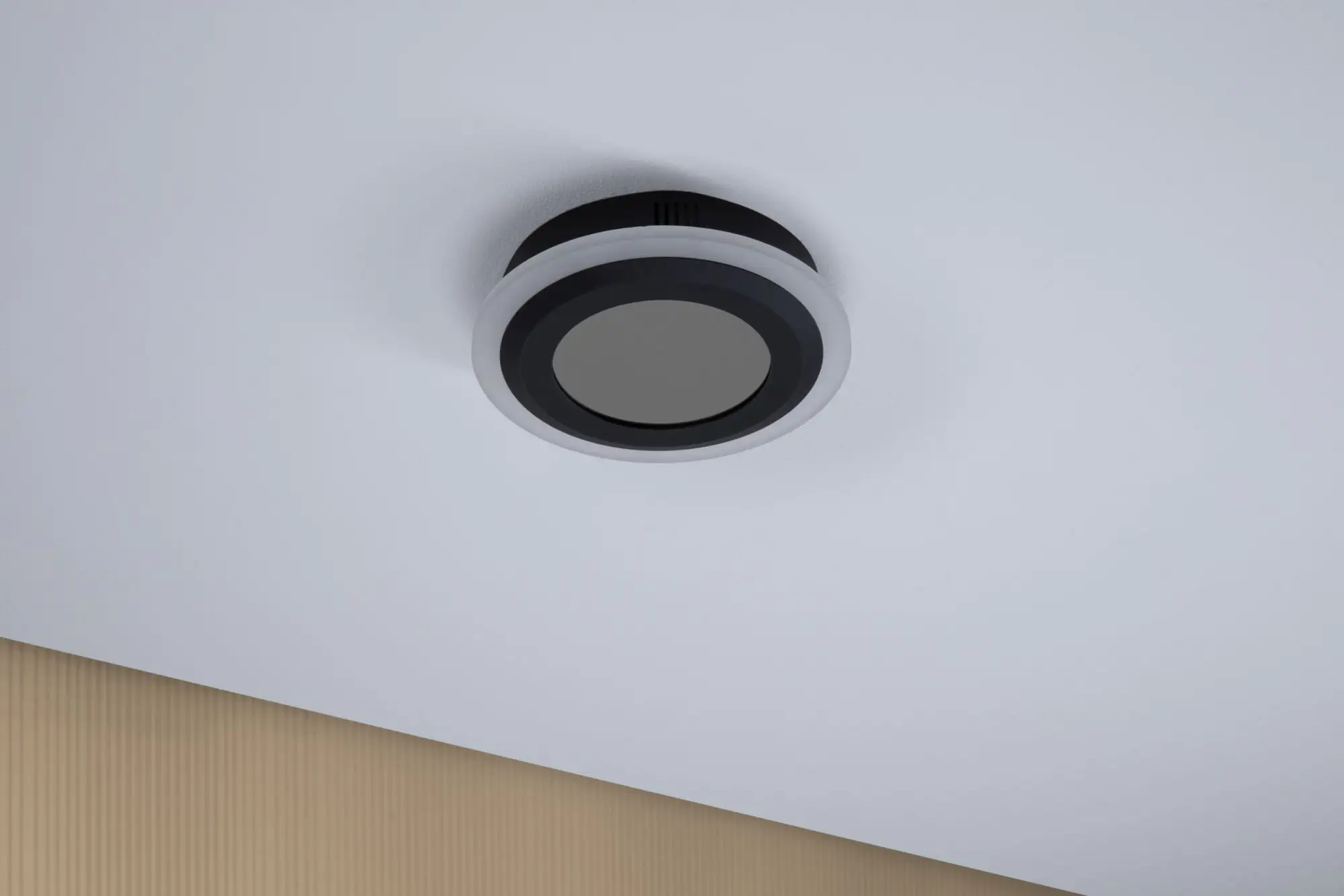 Paulmann LED Deckenleuchte Spaceglow Two schwarz matt Ø 20 cm RGBW