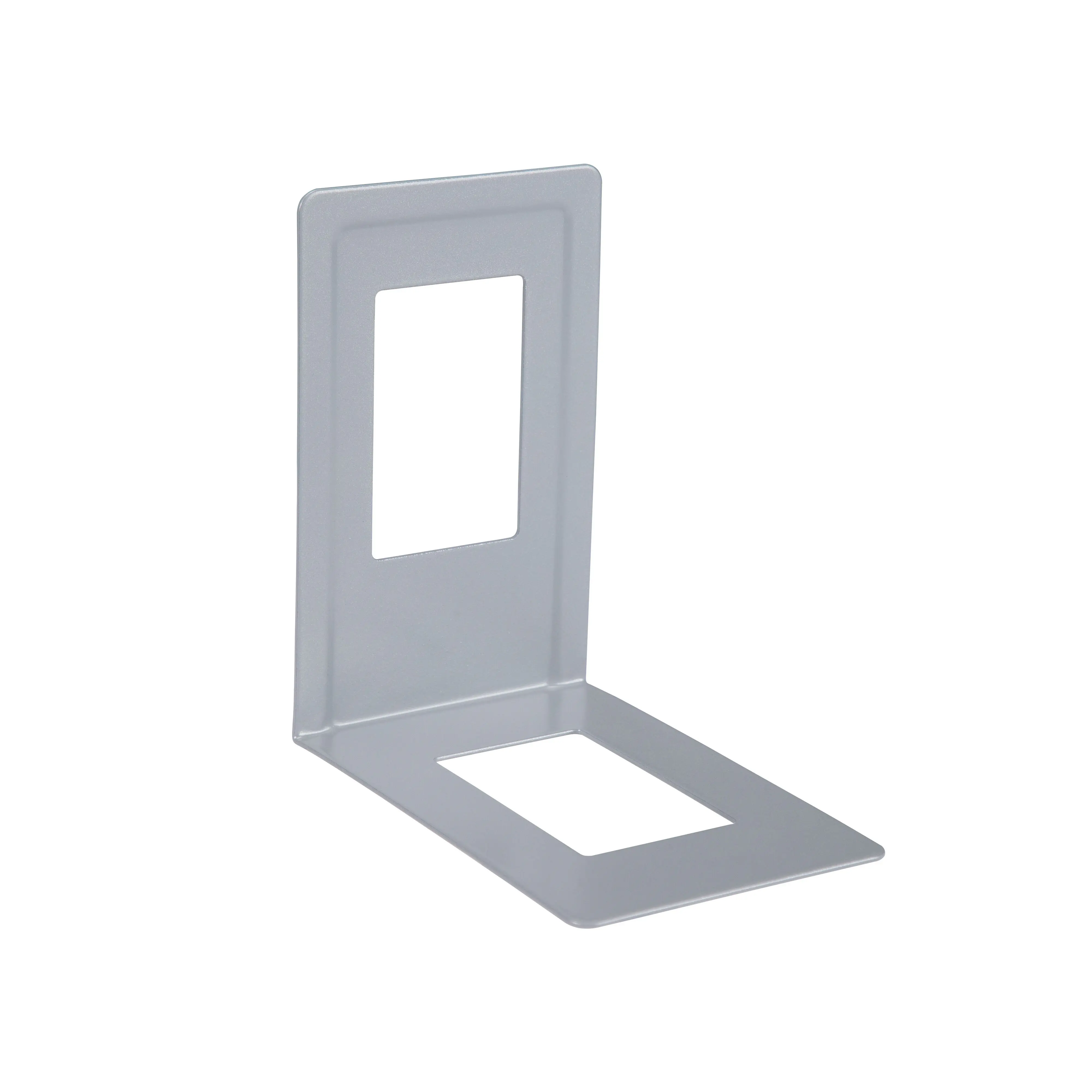 TrendLine Buchstütze 12 x 13 cm silber