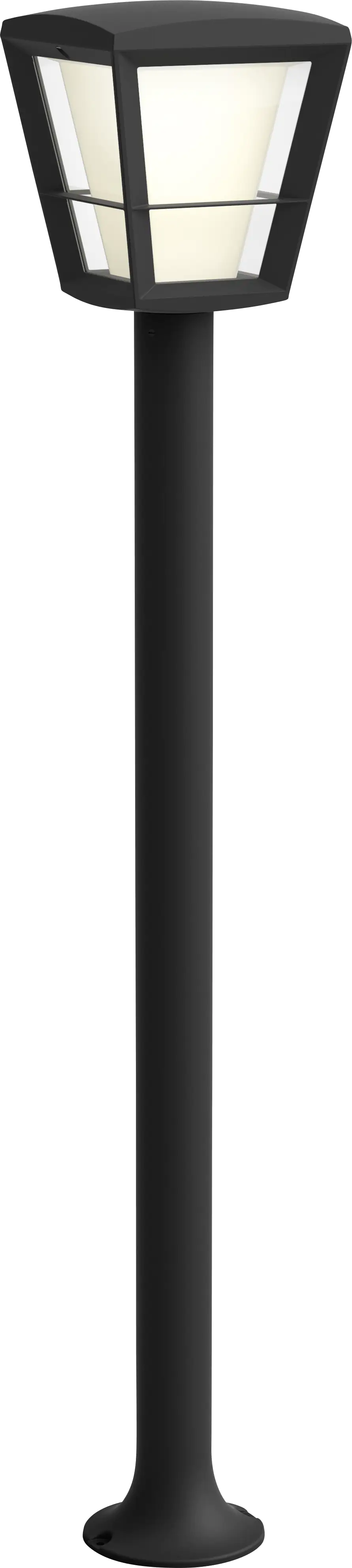 Philips Hue LED Wegeleuchte White & Color Ambiance Econic schwarz 100 cm