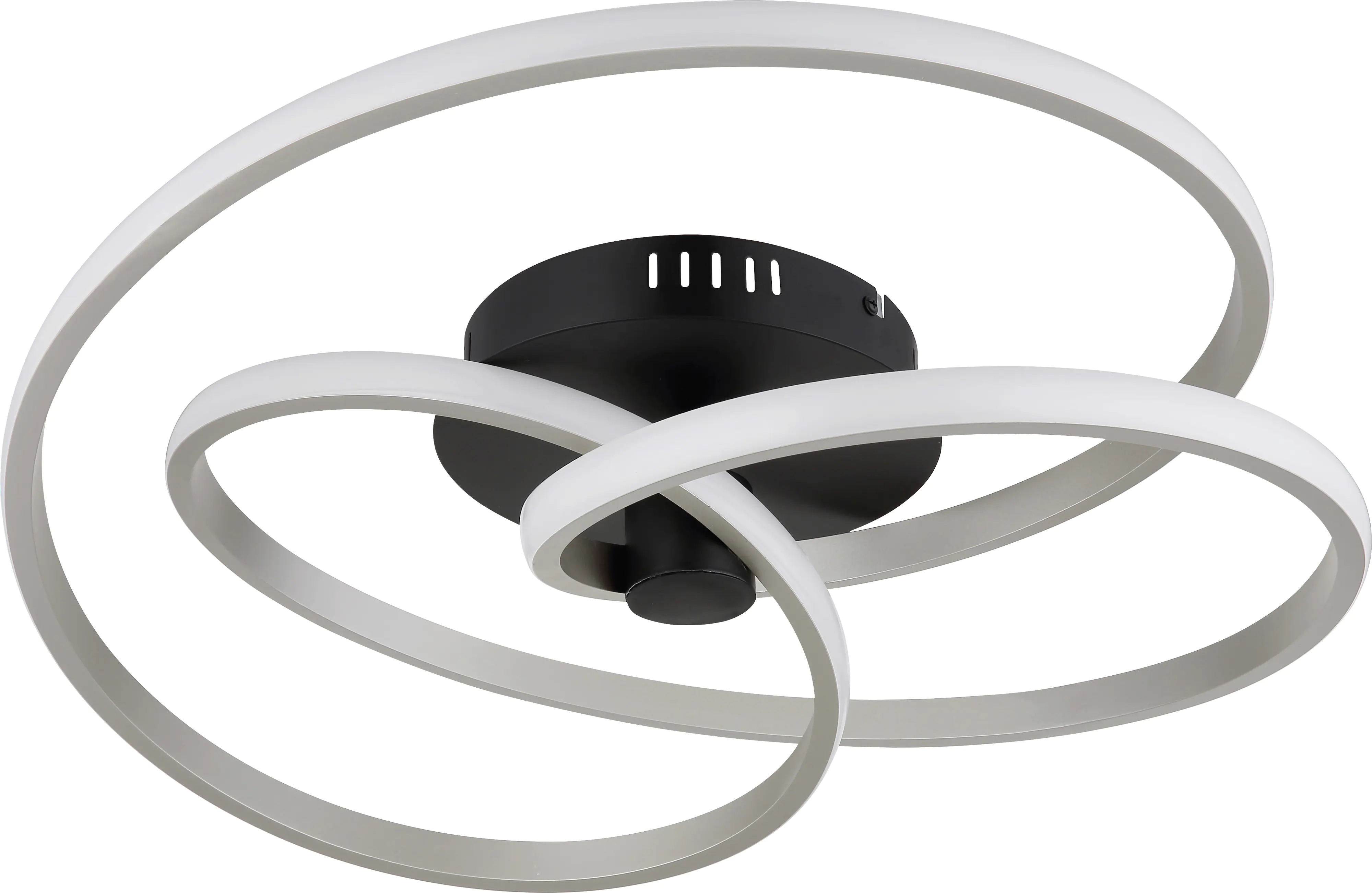 Globo LED Deckenleuchte Glyxar nickel