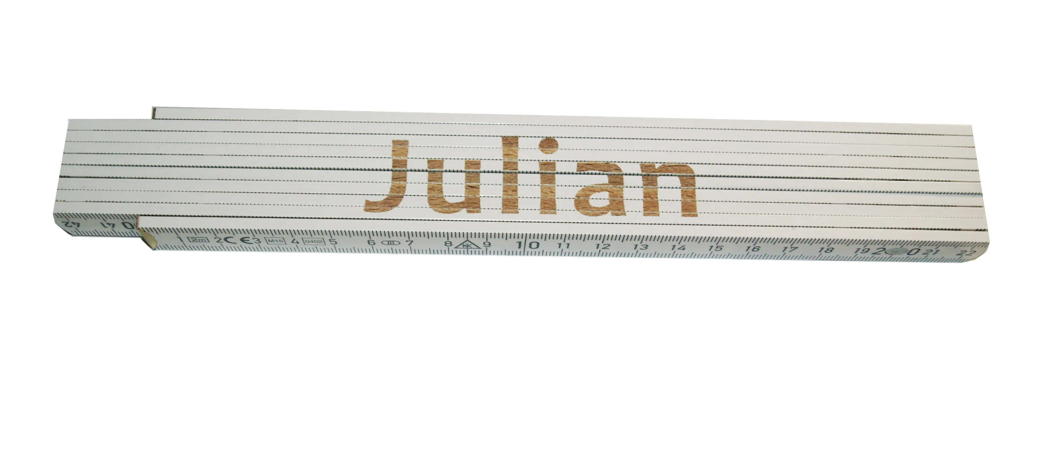 Zollstock Julian 2 m weiß