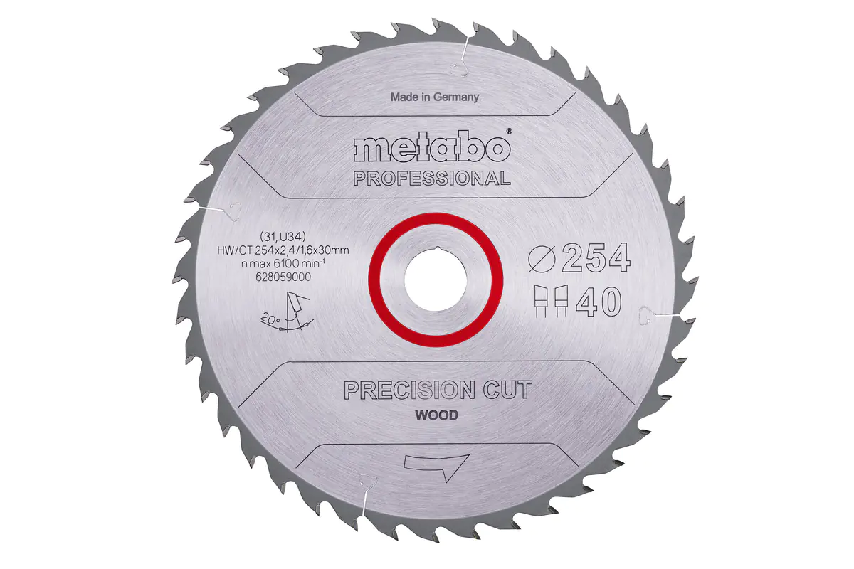 Metabo Kreissägeblatt precision cut wood-professional Ø 254 mm Bohrung Ø 30 mm