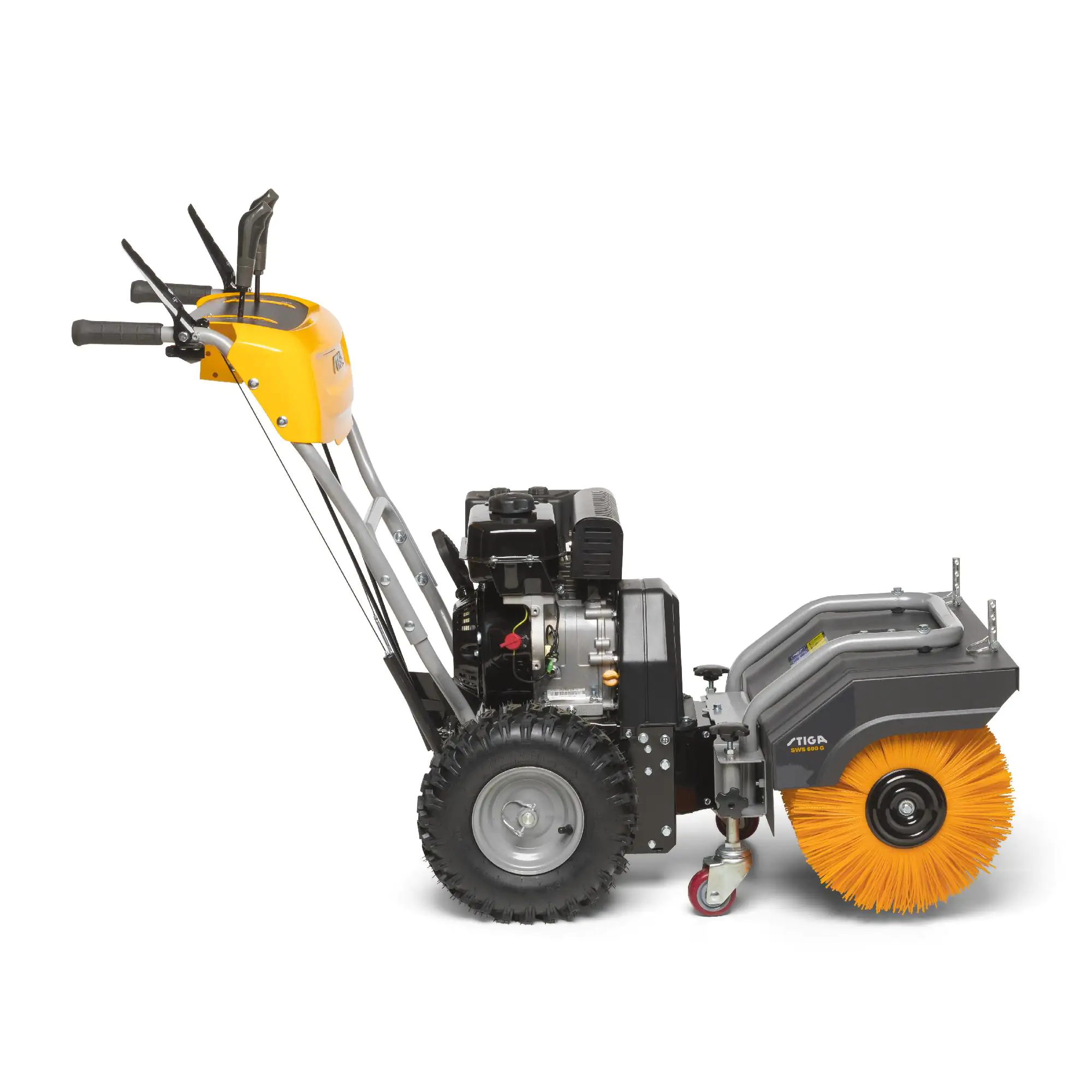 Stiga Benzin-Kehrmaschine SWS 800 80 cm Arbeitsbreite