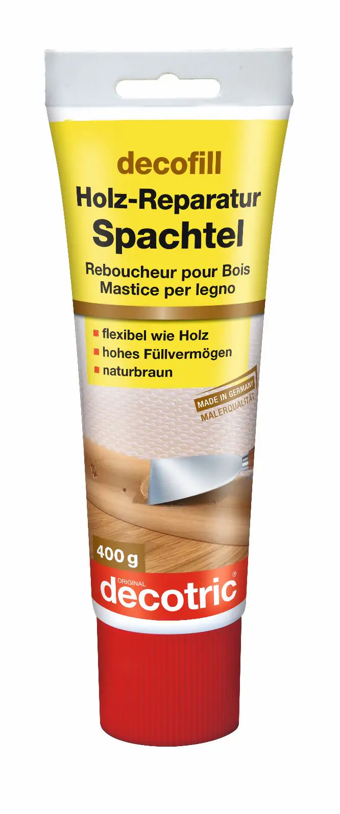 Decotric Holz-Reparatur-Spachtel 400 g