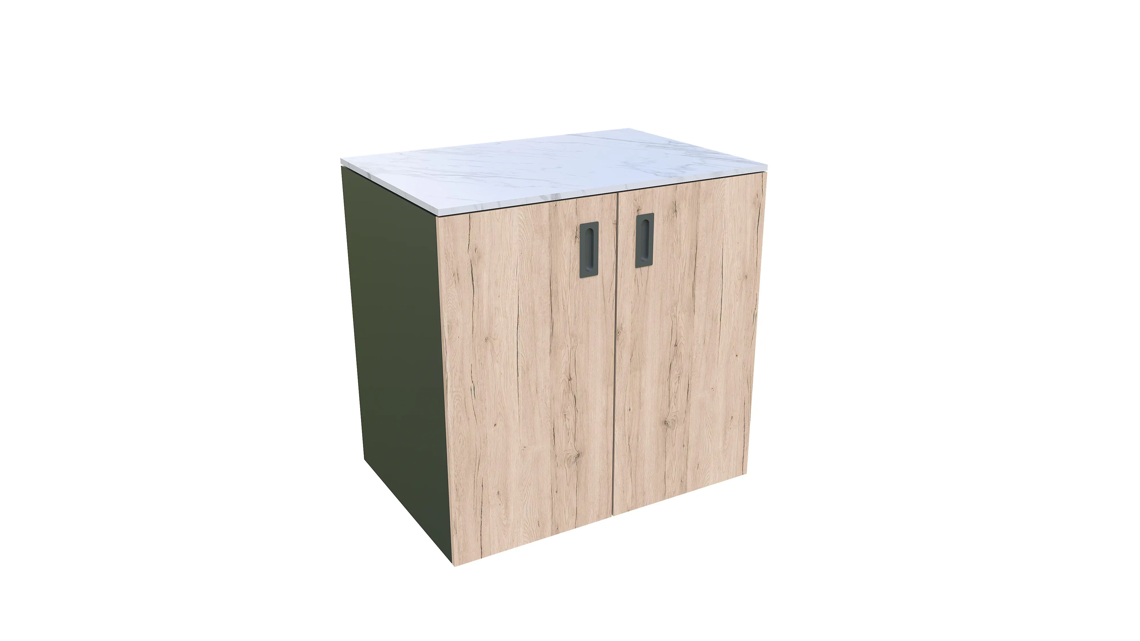 Bellano Living Element für Outdoorküchen inkl. 2 Türen eiche