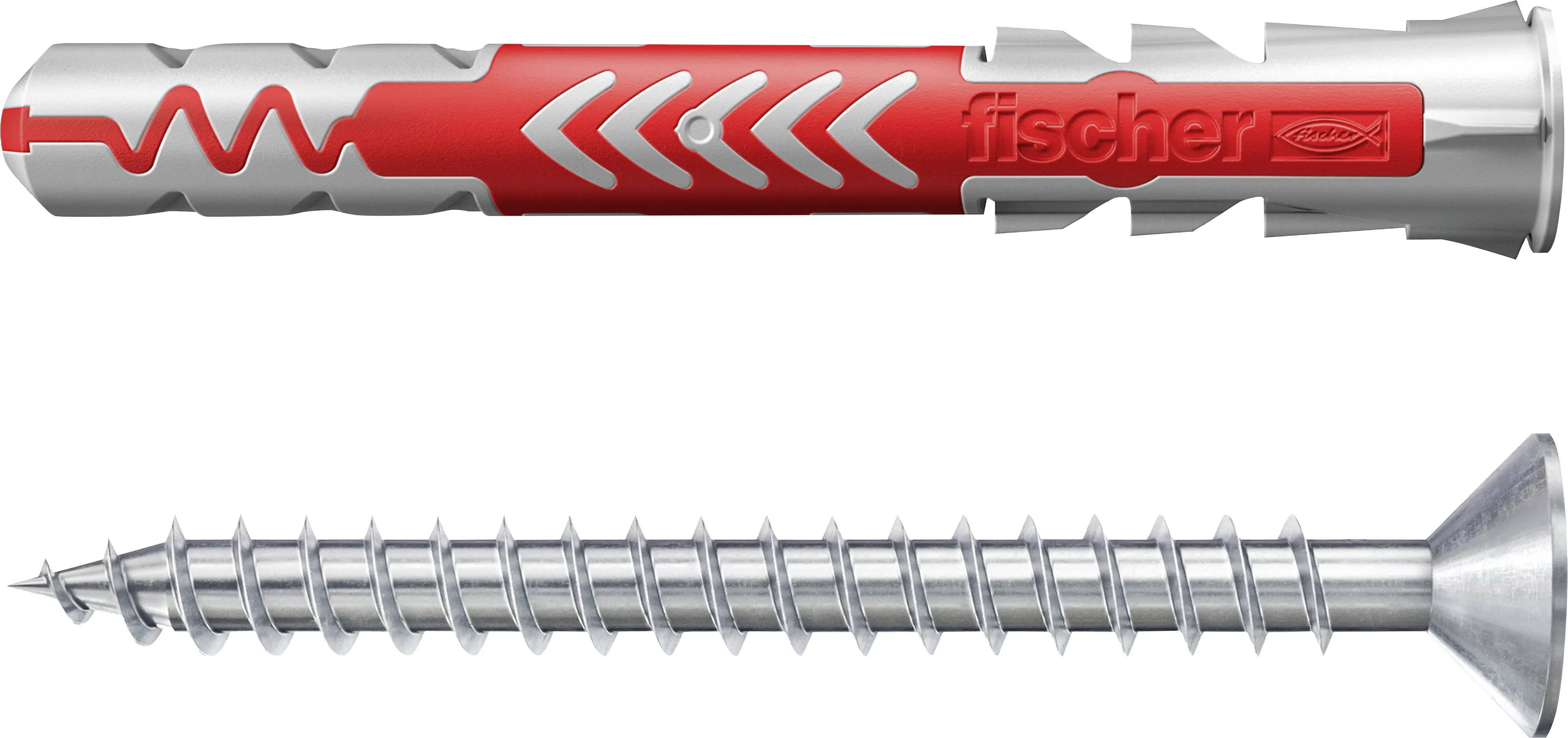 Fischer Dübel-Set Duopower 8.0 x 65 mm mit Schrauben - 25 Stück