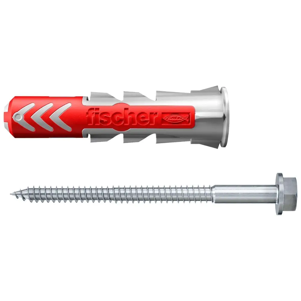 Fischer Dübel-Set Duopower 10.0 x 50 mm - 2 Stück