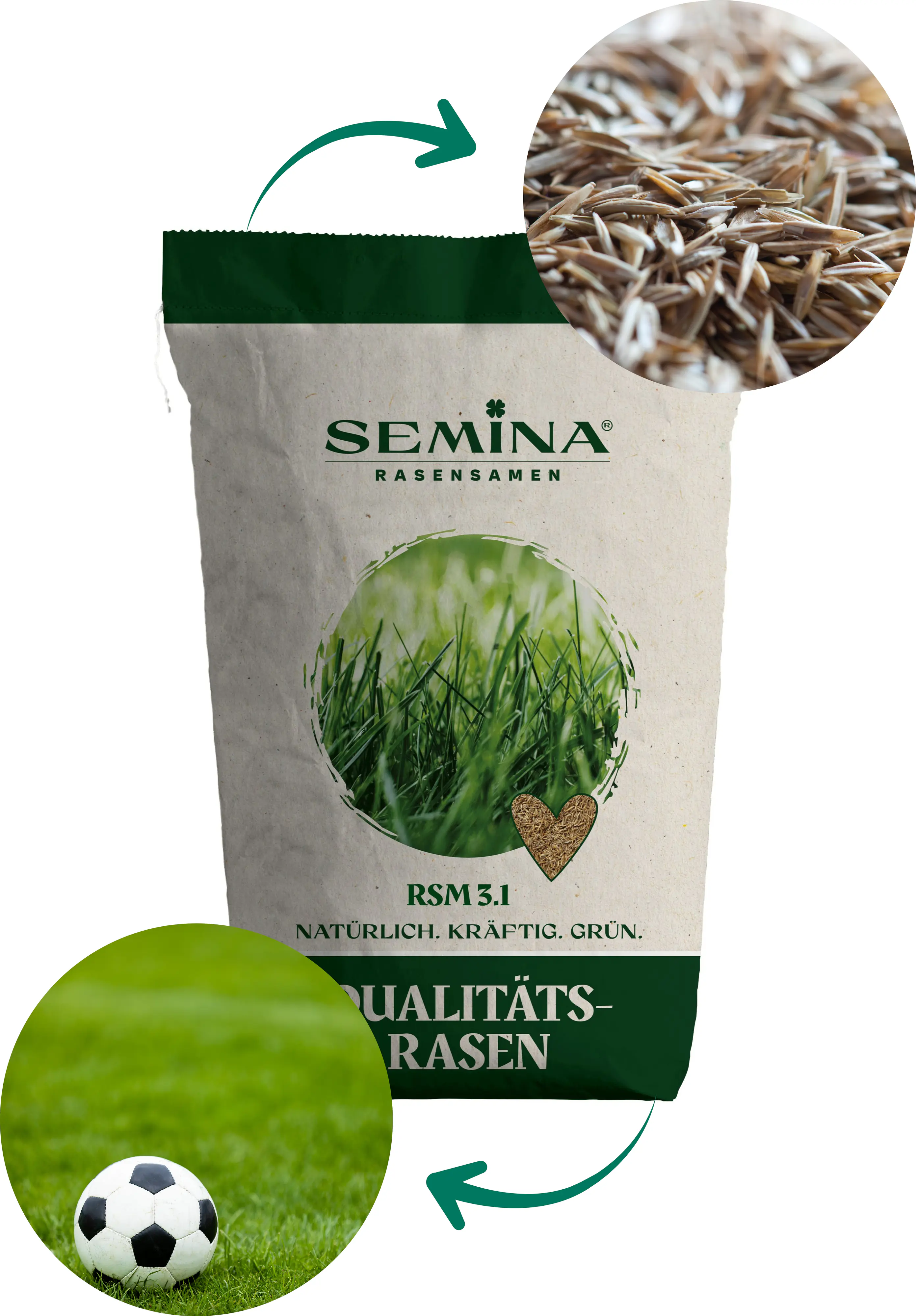 Rasensamen RSM 3.1 Sportrasen Neuanlage 10kg