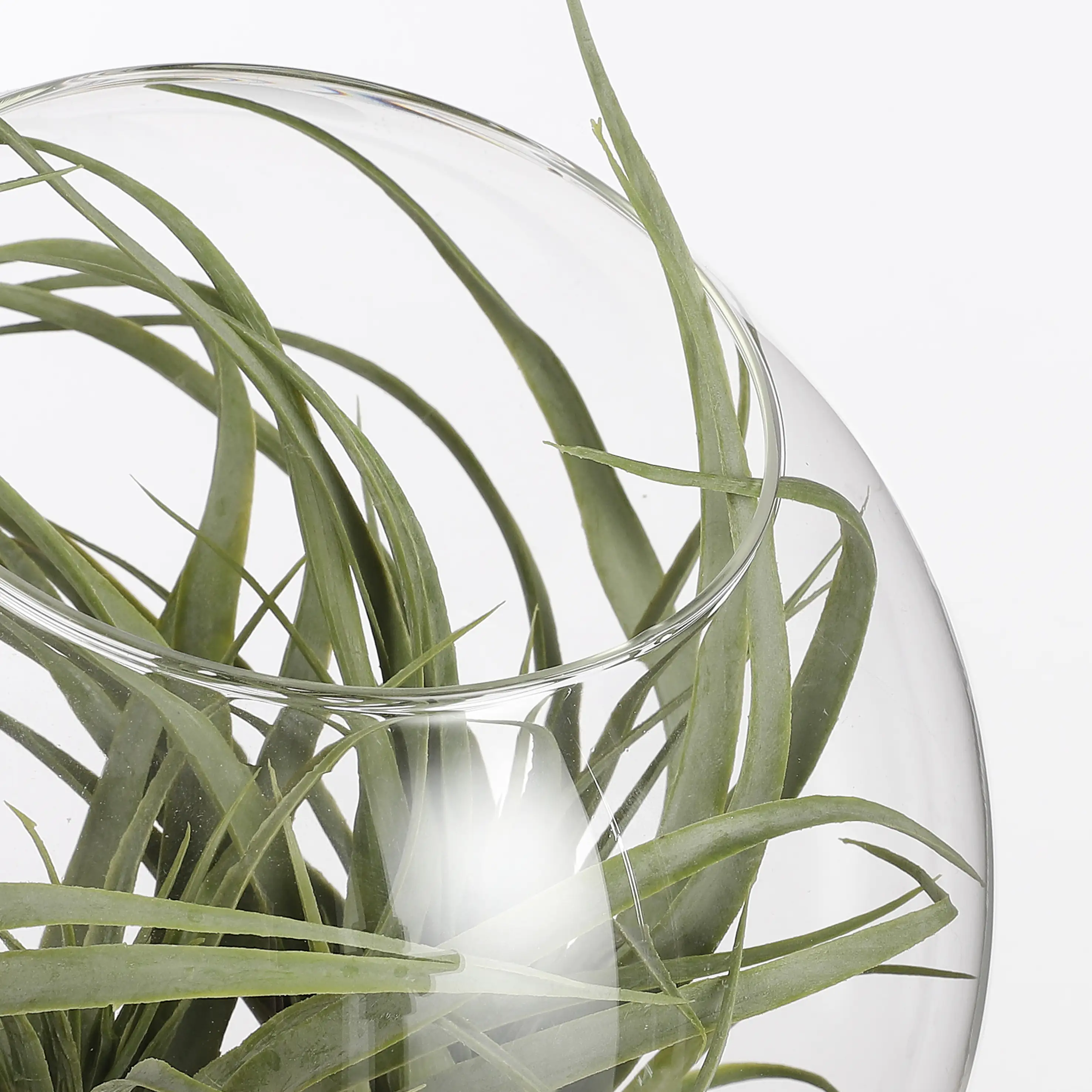 Mica Vase Jillian transparent transparent, 19 x 18 cm