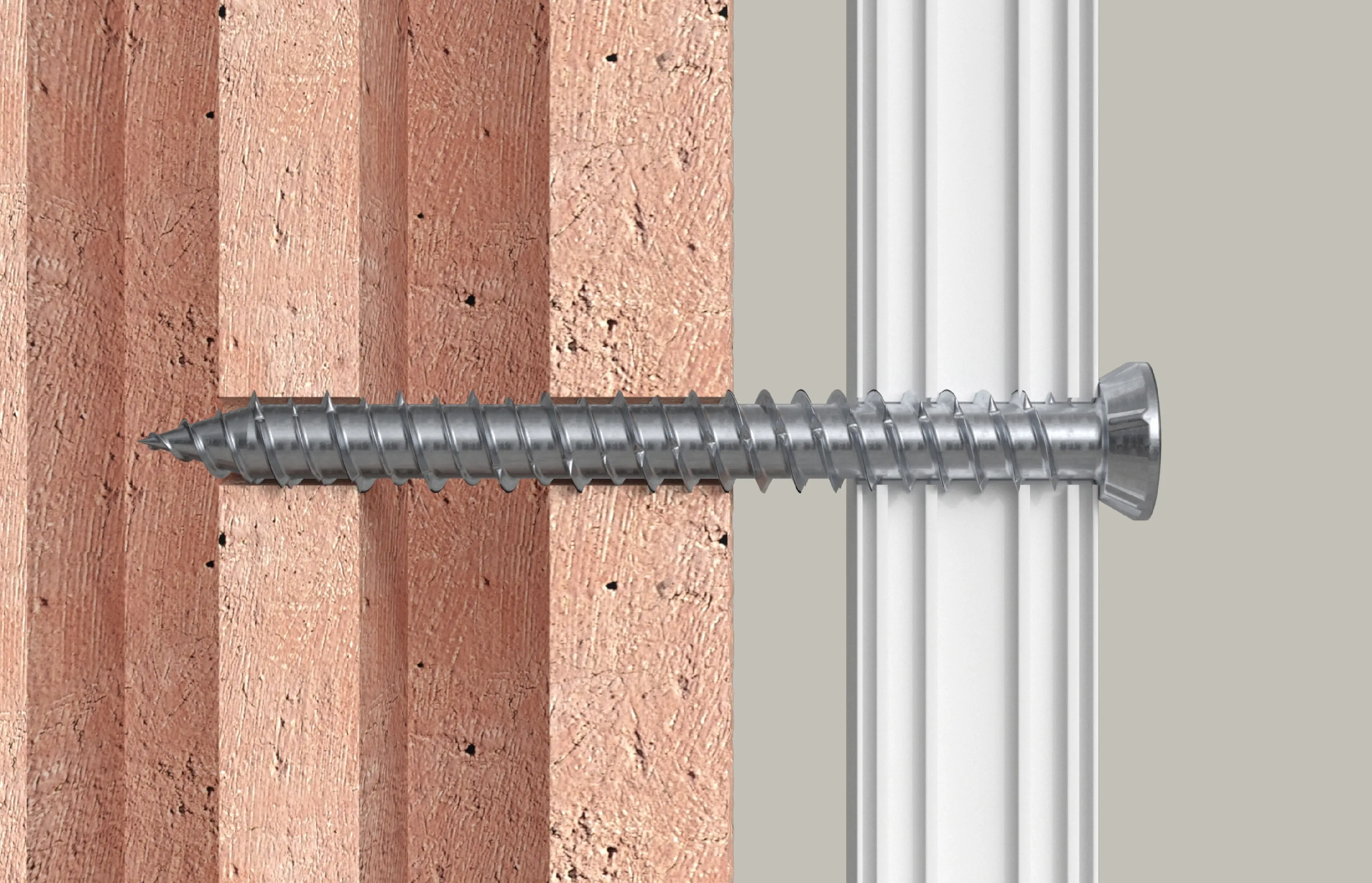 Fischer Fensterrahmenschrauben 7,5 x 72 mm TX30 - 6 Stk.