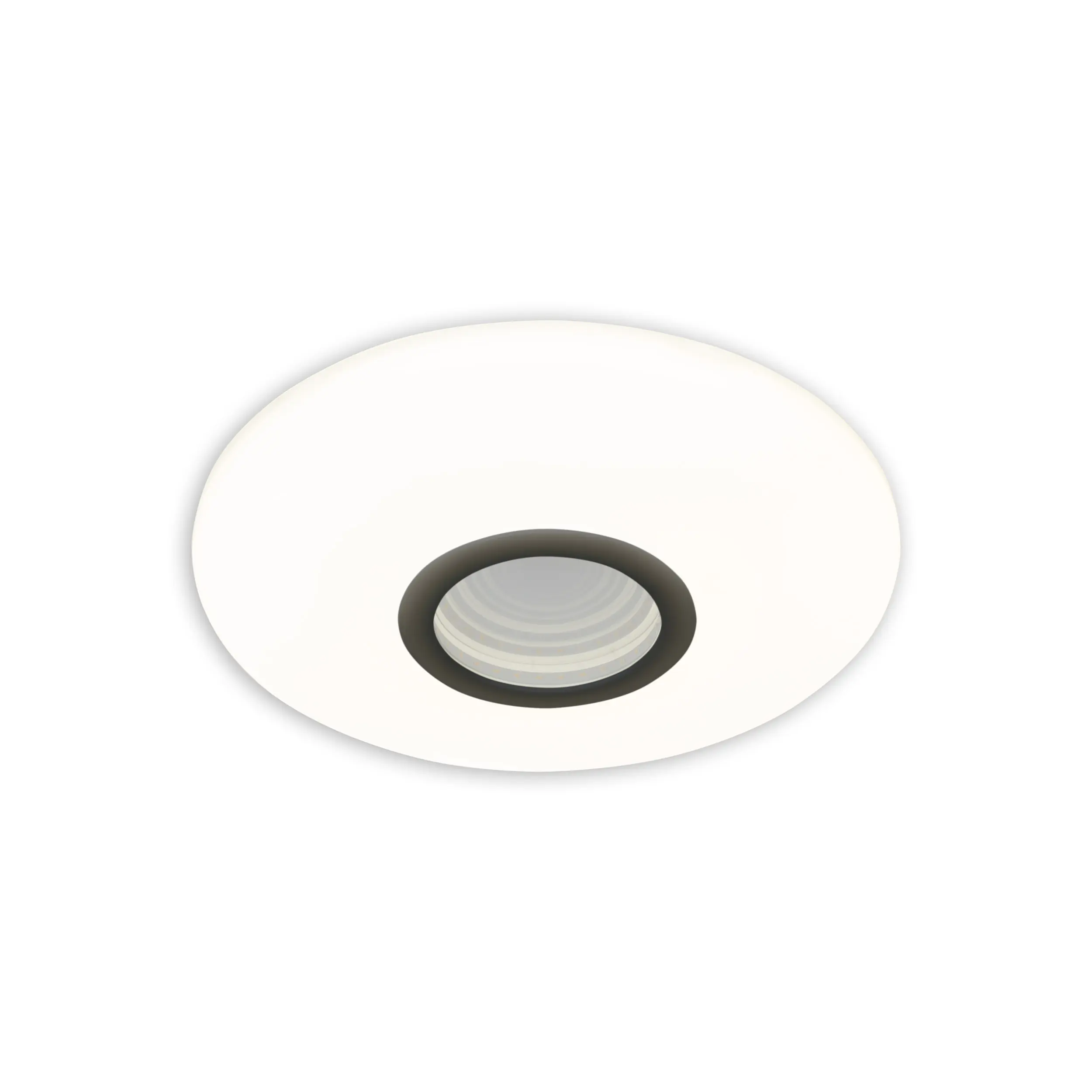Light & More LED-Deckenleuchte weiß Ø 35 x 5,7 cm warmweiß 