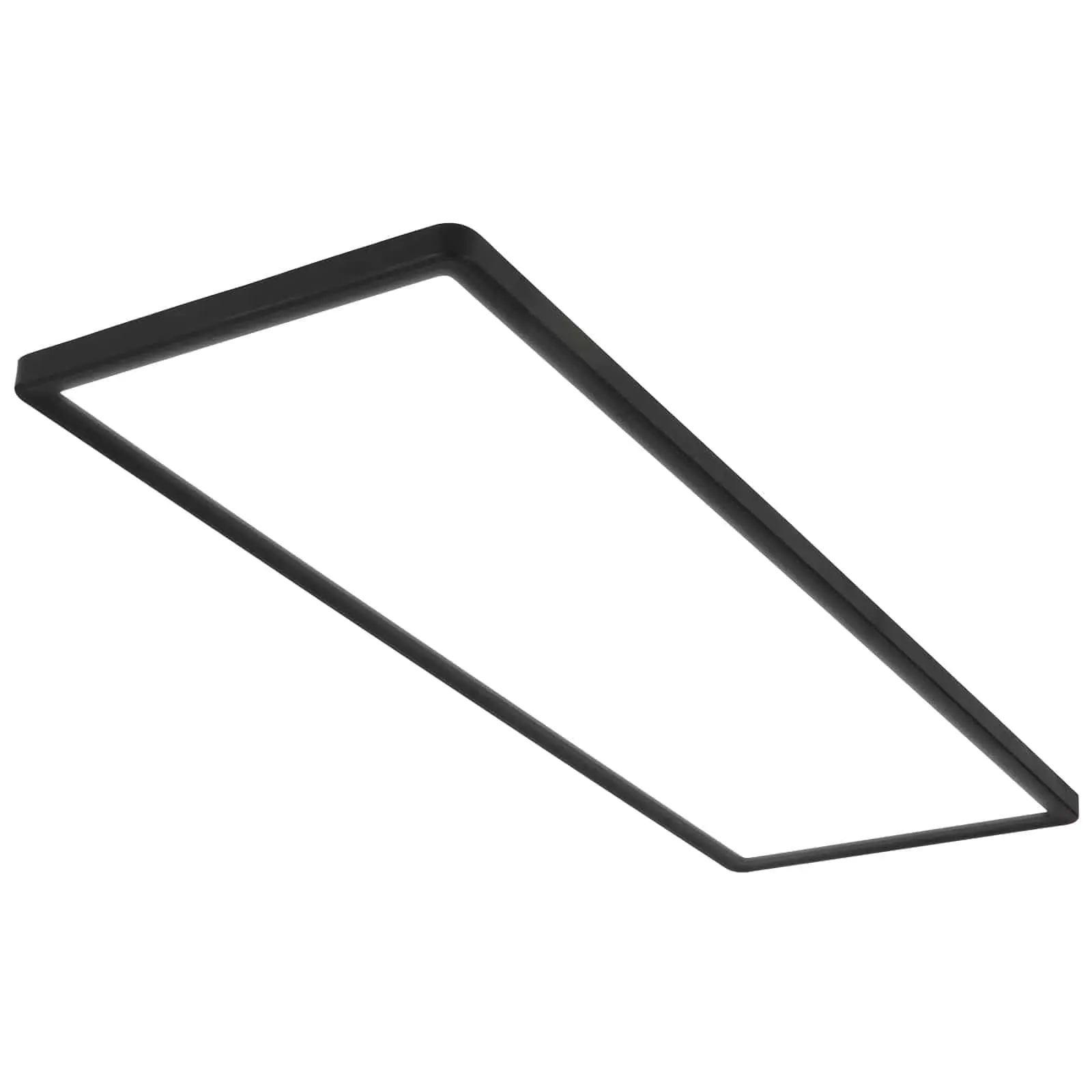 Briloner LED Panel Slim 58 cm, schwarz, ultraflach