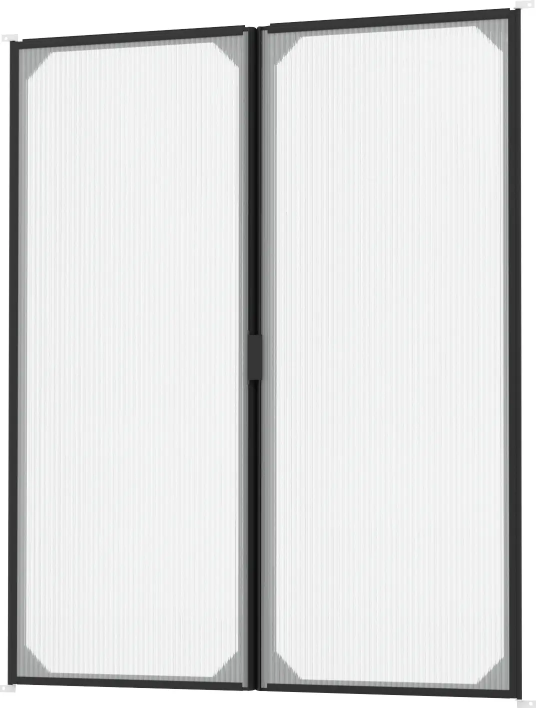 Vitavia Tür für Tomatenhaus Napoli 900 HKP 4 mm schwarz 119,7 x 149 cm 